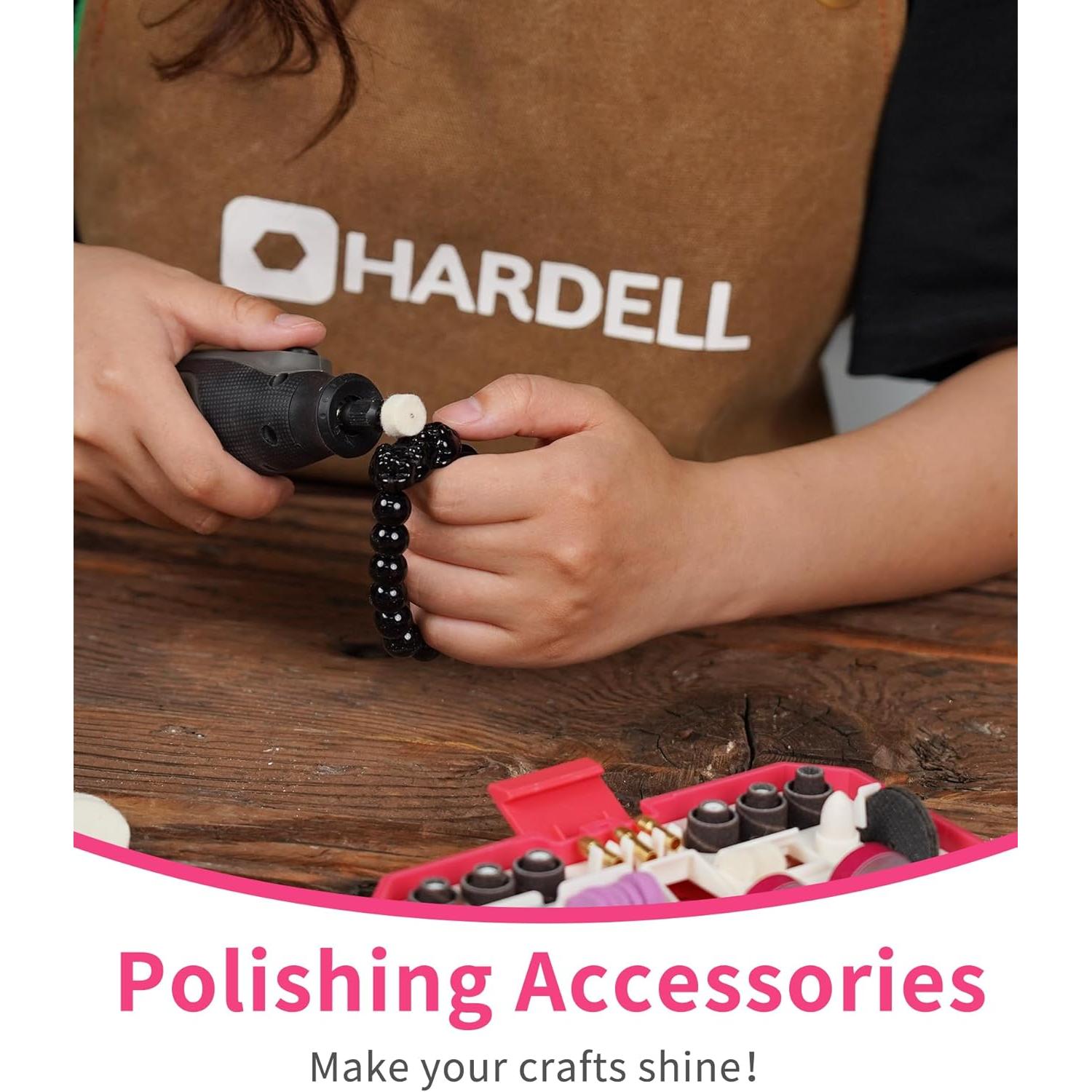 Kit de Accesorios para Herramienta Rotativa HARDELL 227pcs