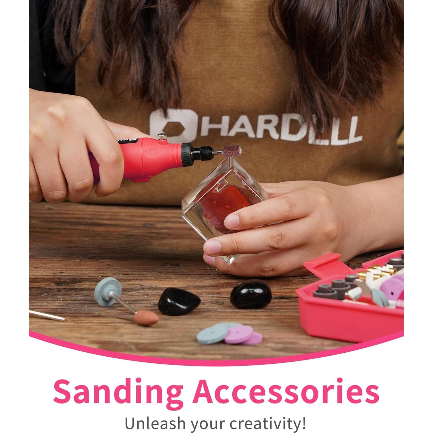 Kit de Accesorios para Herramienta Rotativa HARDELL 227pcs