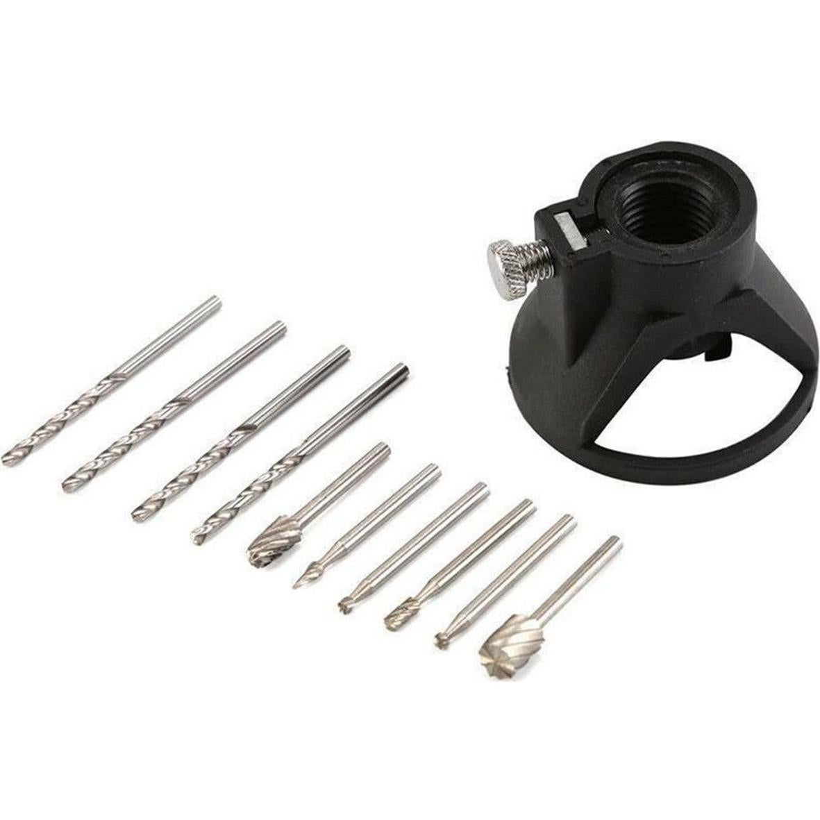 Kit de Brocas de Router HomeSoGood 11 Piezas HSS y Guía de Corte