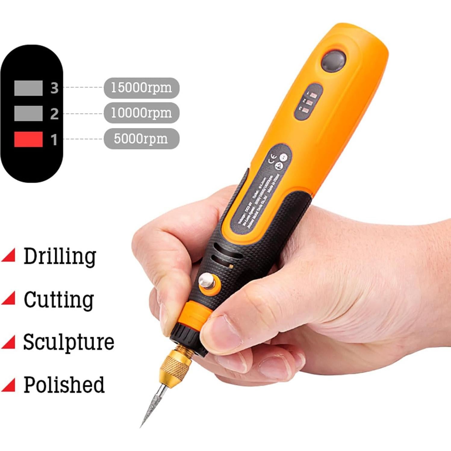 Mini Herramienta Rotativa Inalámbrica YIK TUNG 3.6V 46 Acc.