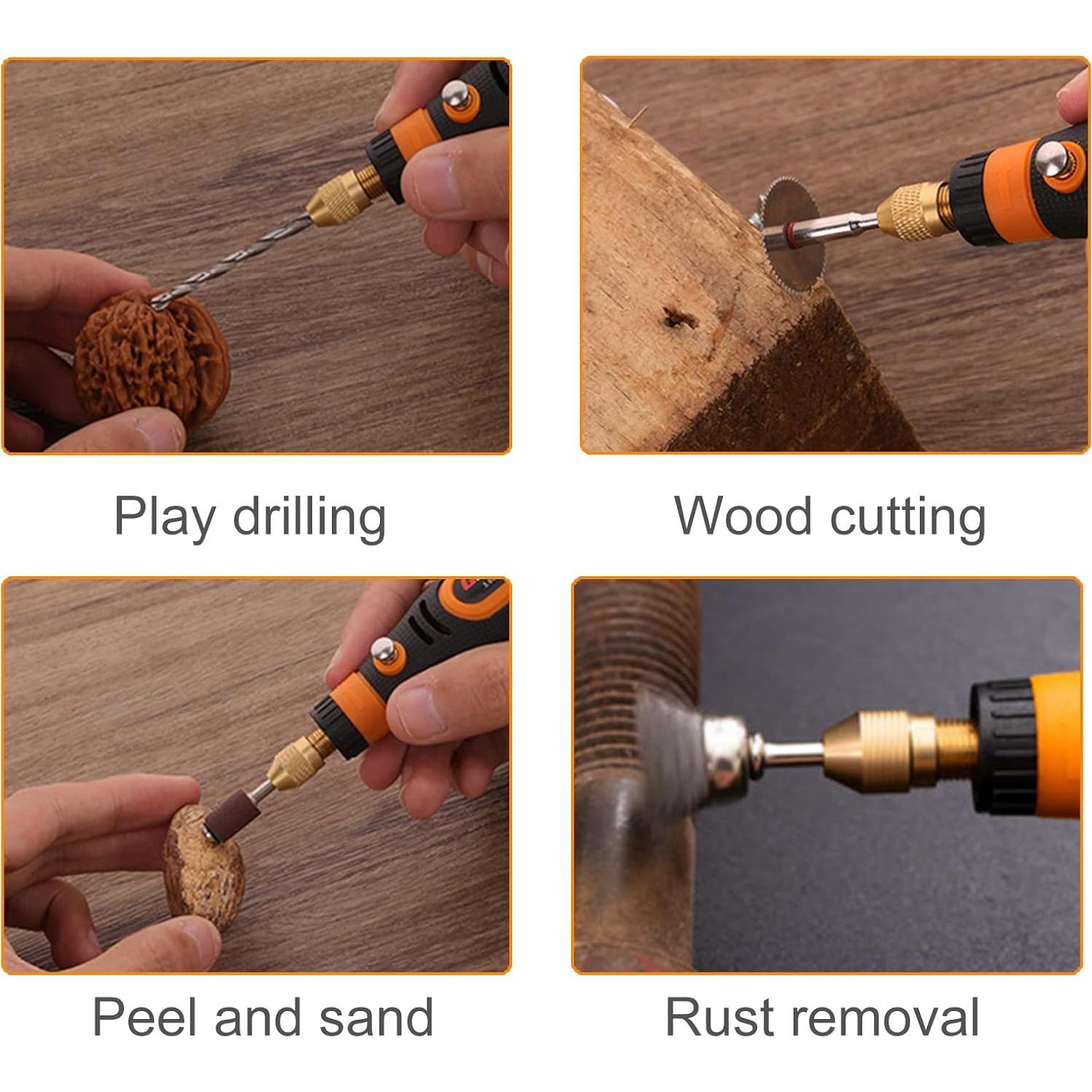 Mini Herramienta Rotativa Inalámbrica YIK TUNG 3.6V 46 Acc.