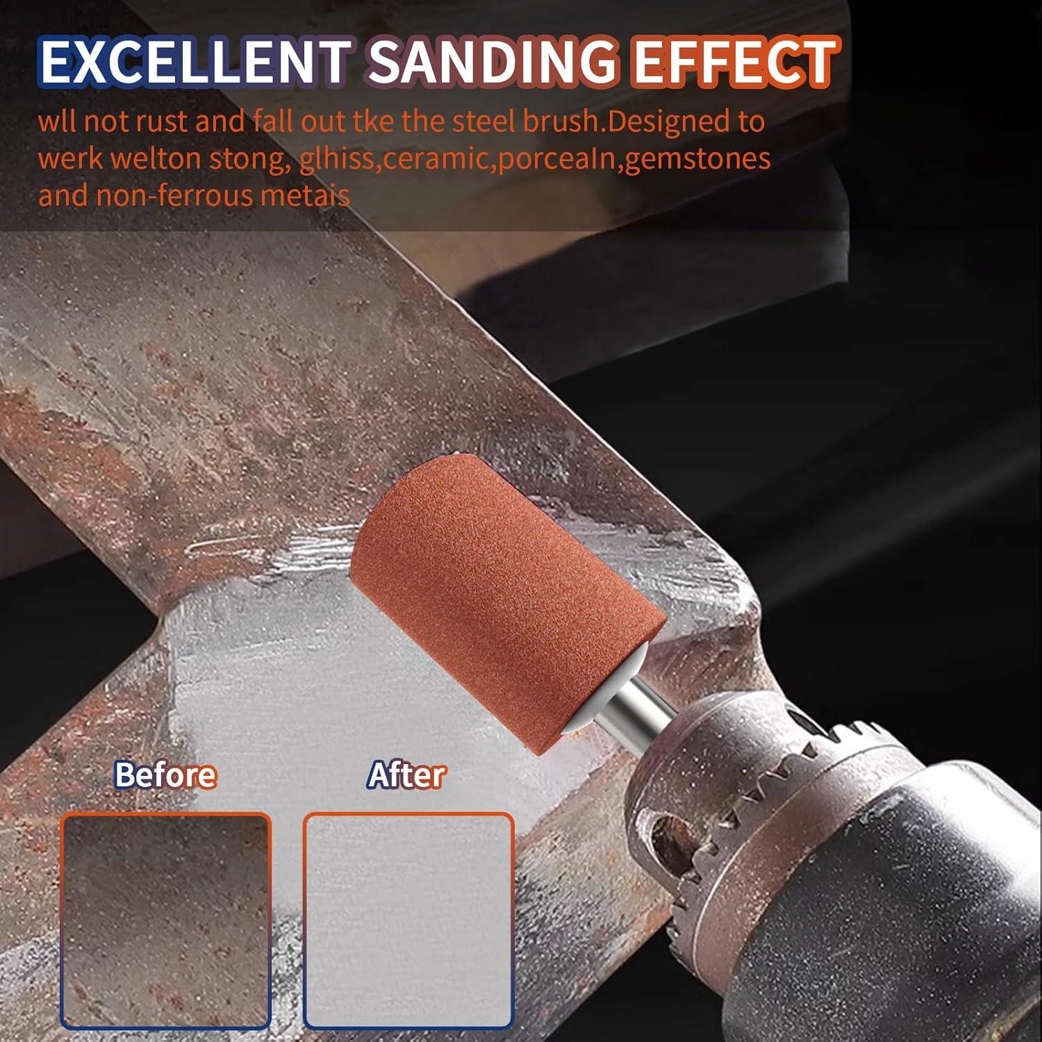 Kit de Puntas de Lijado Dremel 45 Piezas 3 Formas 1/8"