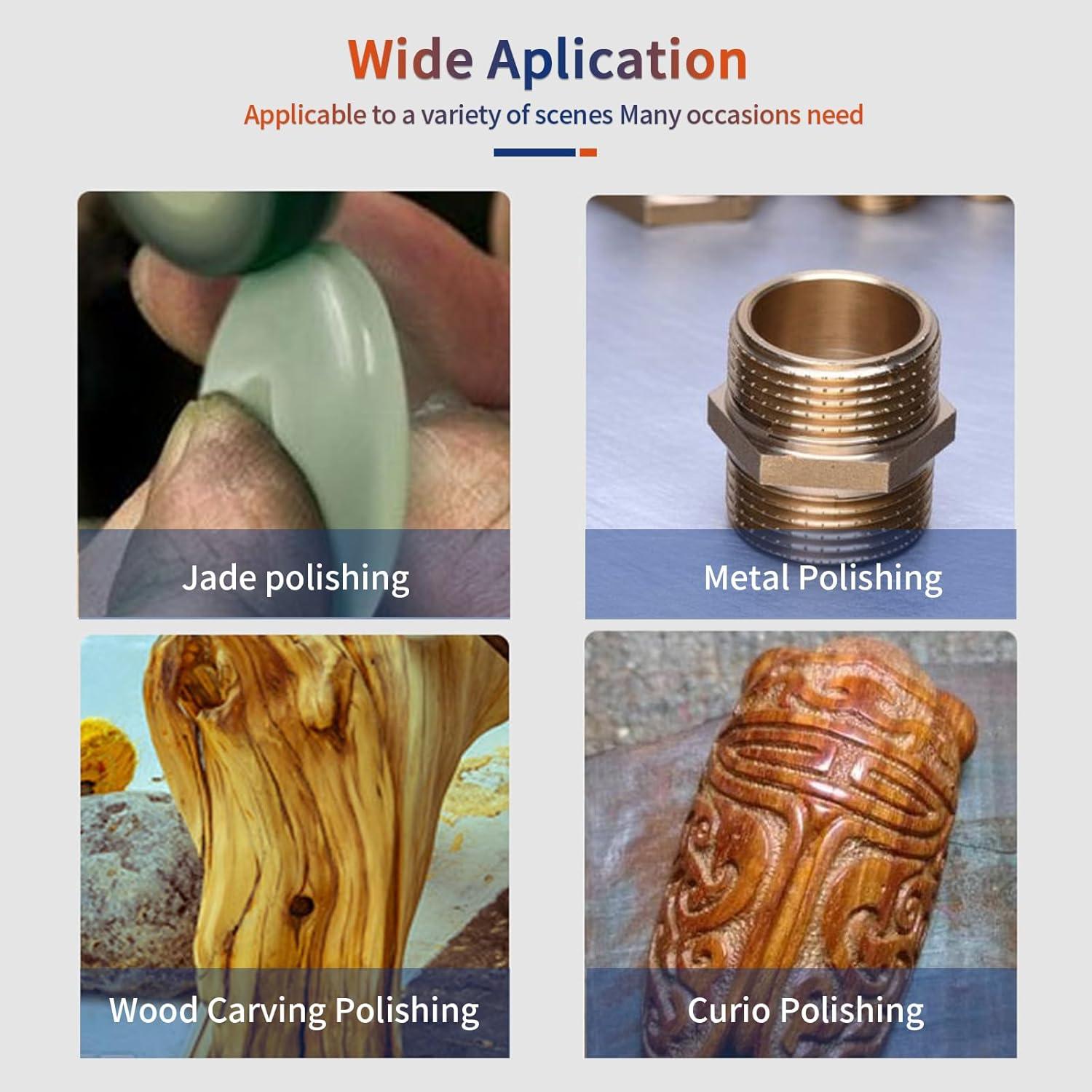 Kit de Puntas de Lijado Dremel 45 Piezas 3 Formas 1/8"