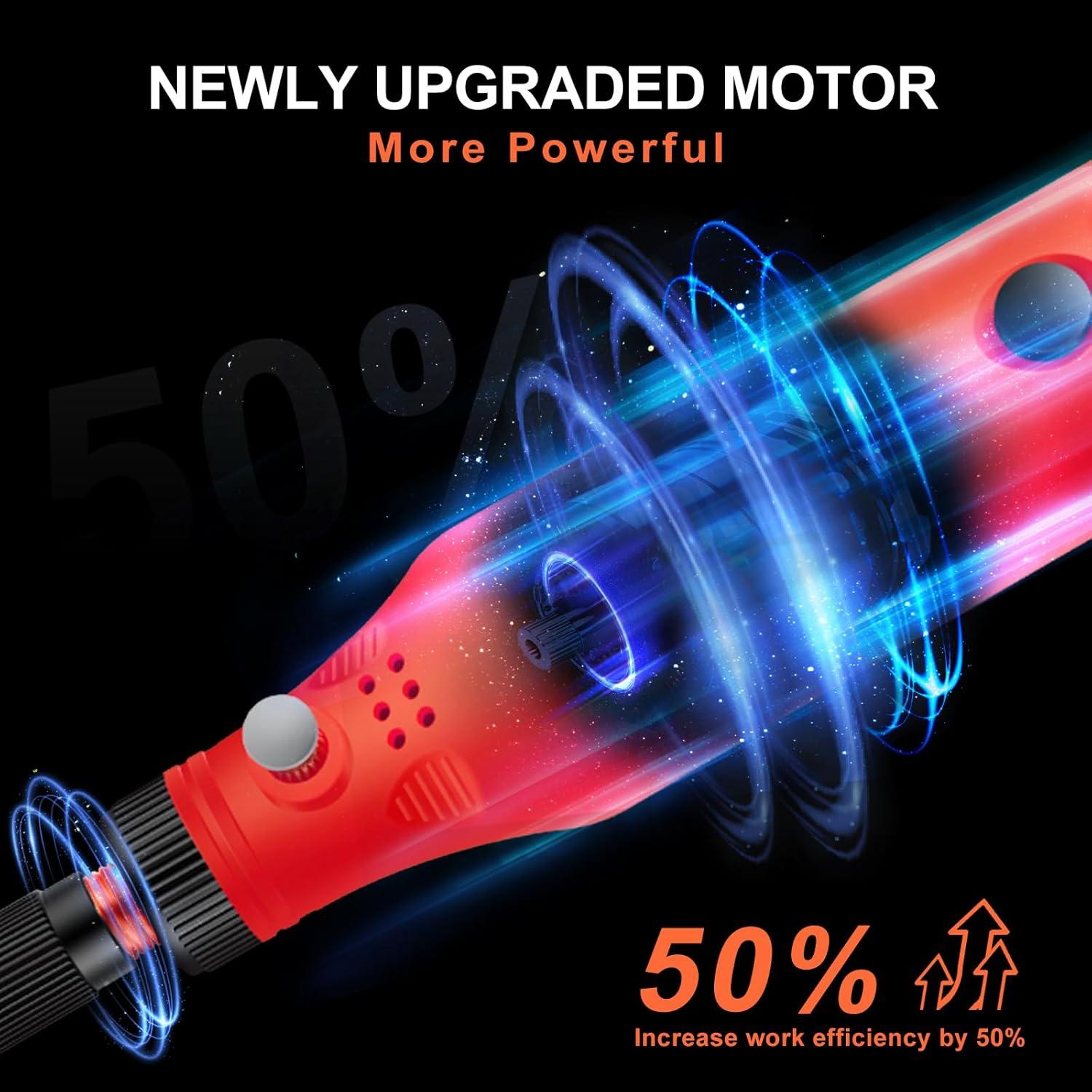 Mini Herramienta Rotativa Inalámbrica CHOKMAX 3 Velocidades 72 Accesorios