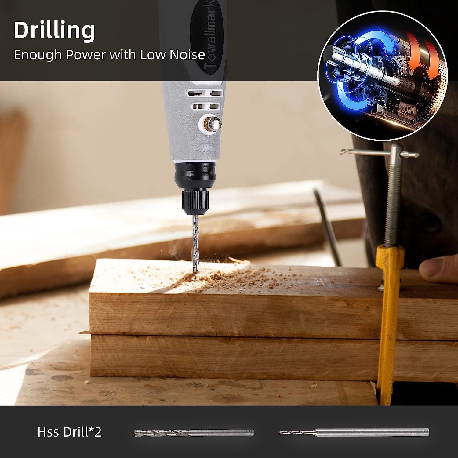 Herramienta Rotativa Inalámbrica Towallmark 3.6V con 50 Accesorios