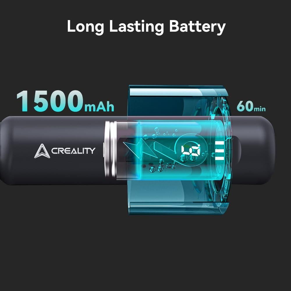 Kit de Herramienta Rotativa Inalámbrica Creality 23 Piezas 6 Velocidades