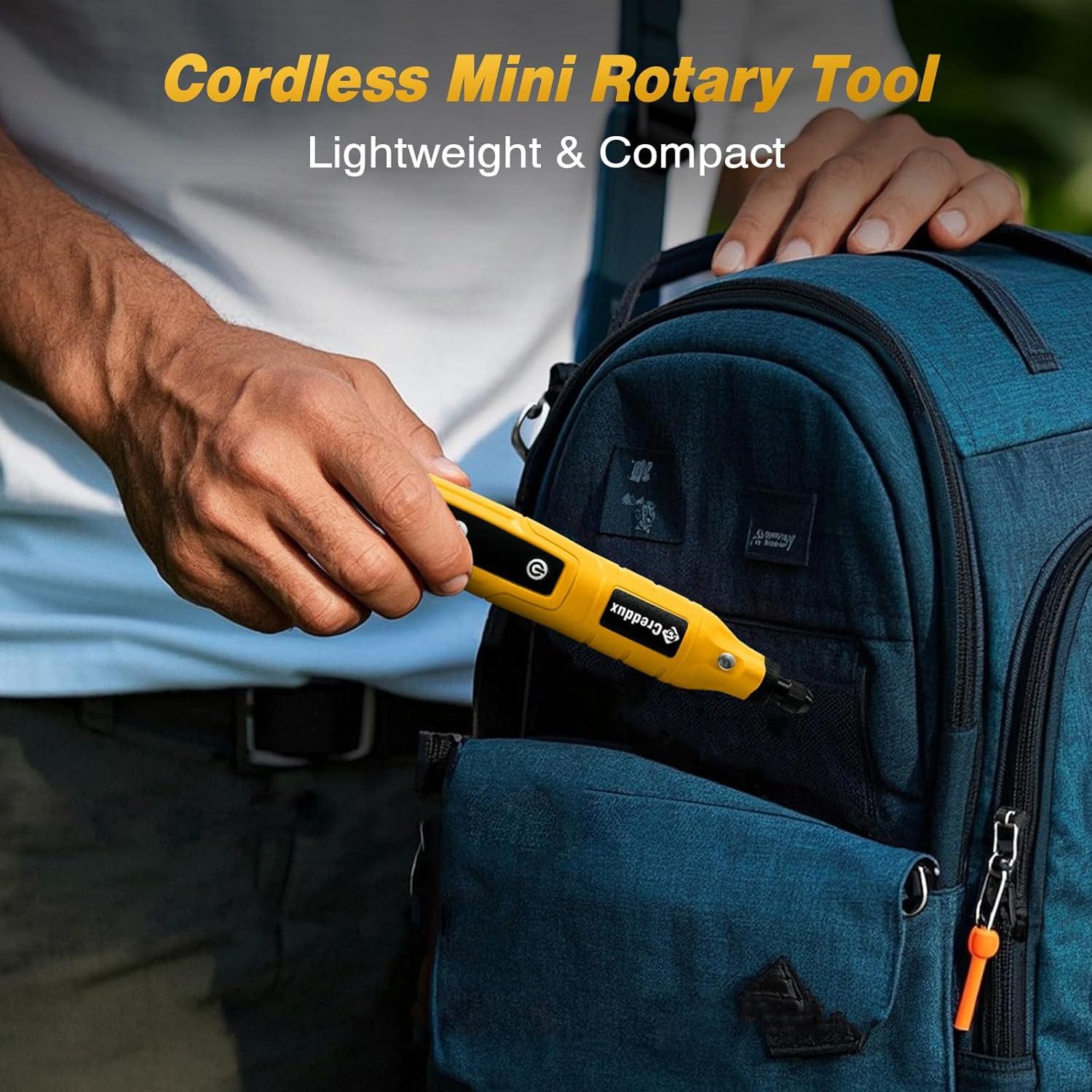 Herramienta Rotativa Inalámbrica Creddux 4.2V 71 Accesorios