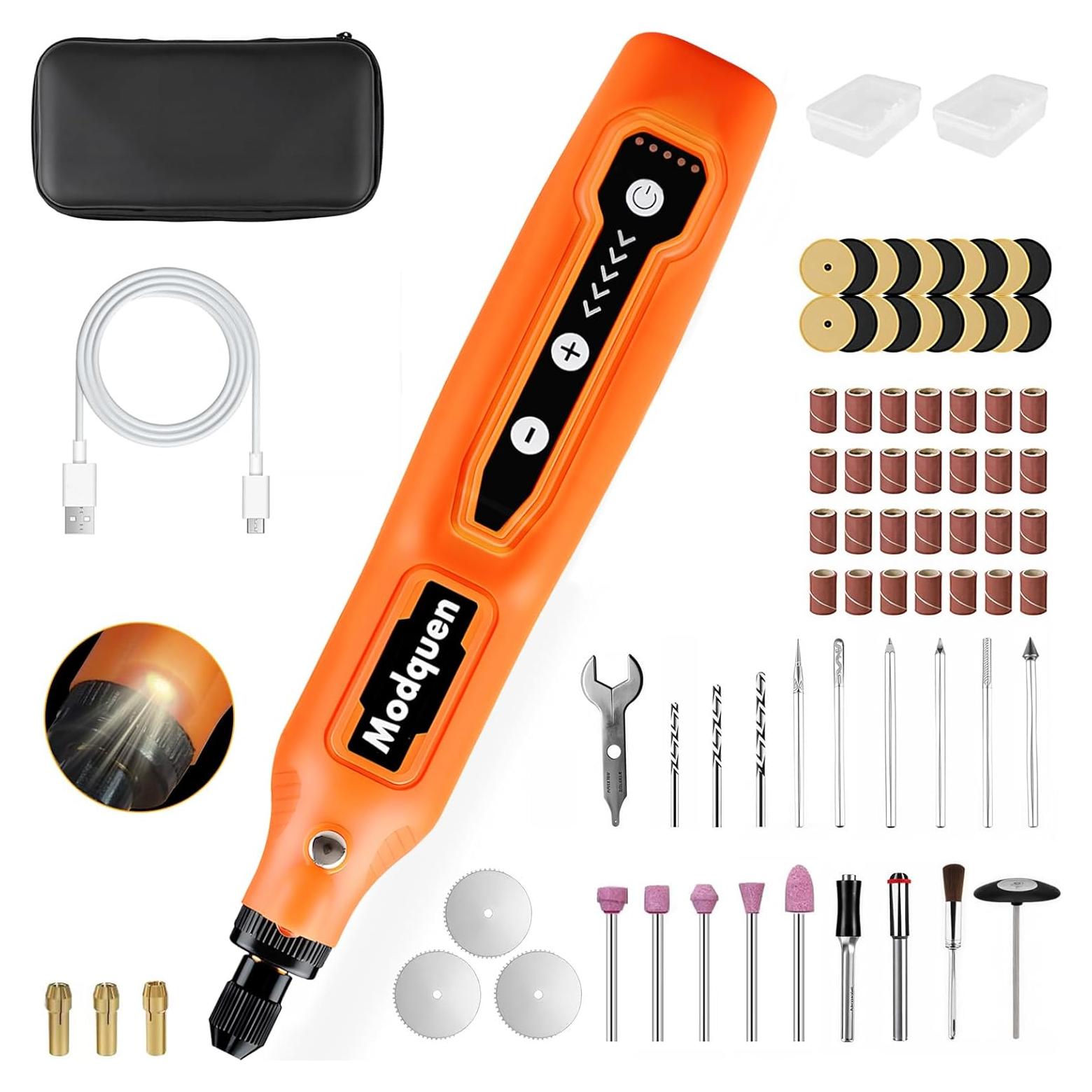 Kit de Herramienta Rotativa Inalámbrica Modquen 4V 78 Accesorios