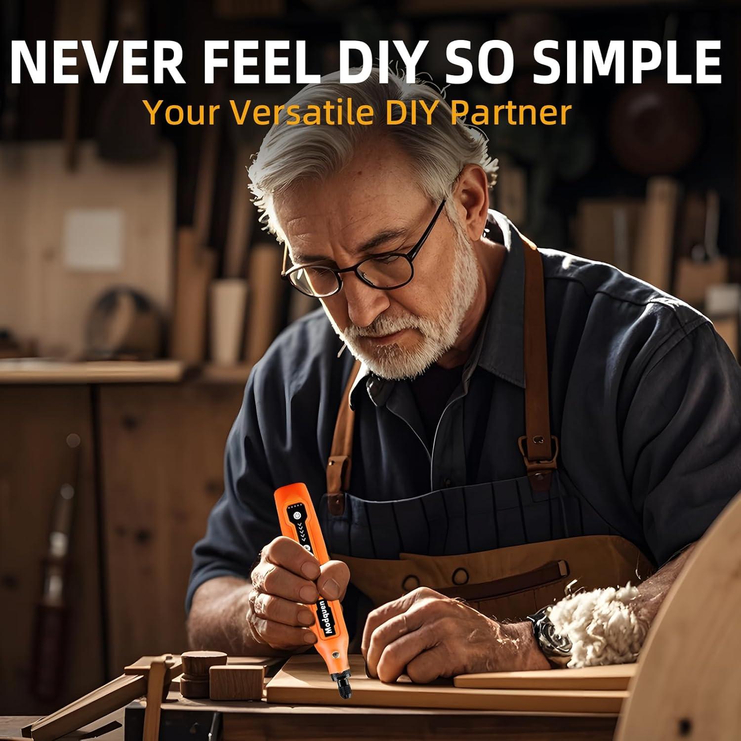 Kit de Herramienta Rotativa Inalámbrica Modquen 4V 78 Accesorios