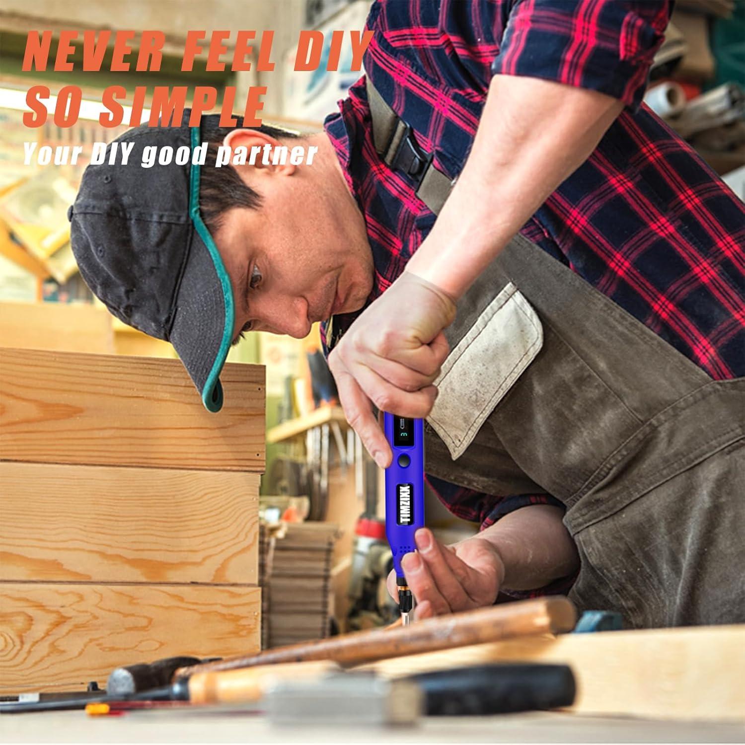 Mini Herramienta Rotativa Inalámbrica TIMZIXX 3.7V 71 Accesorios