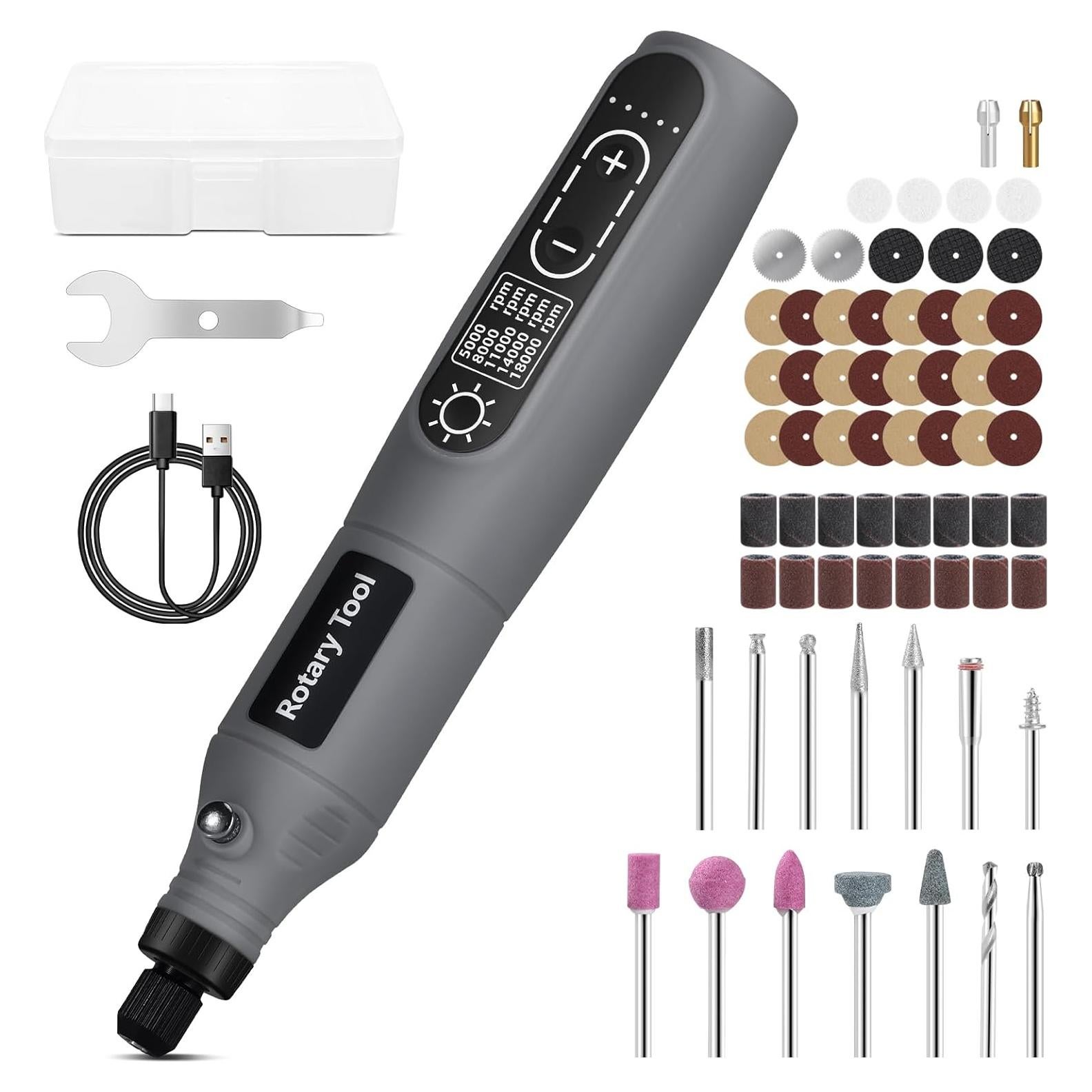 Mini Herramienta Rotativa Inalámbrica LUFF 3.7V 5 Velocidades