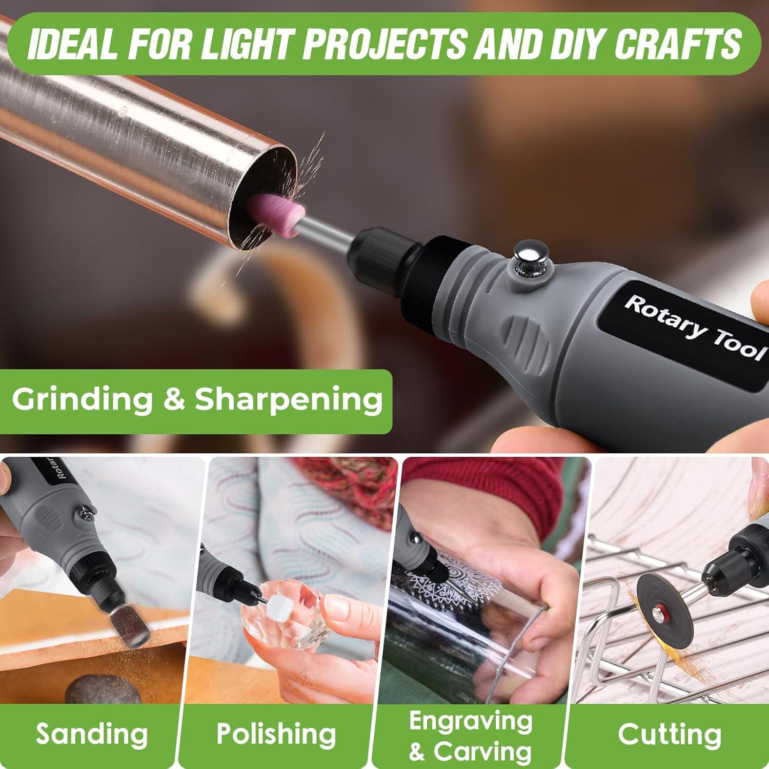 Mini Herramienta Rotativa Inalámbrica LUFF 3.7V 5 Velocidades