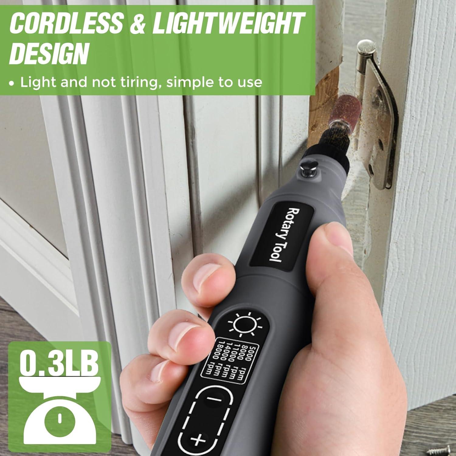 Mini Herramienta Rotativa Inalámbrica LUFF 3.7V 5 Velocidades