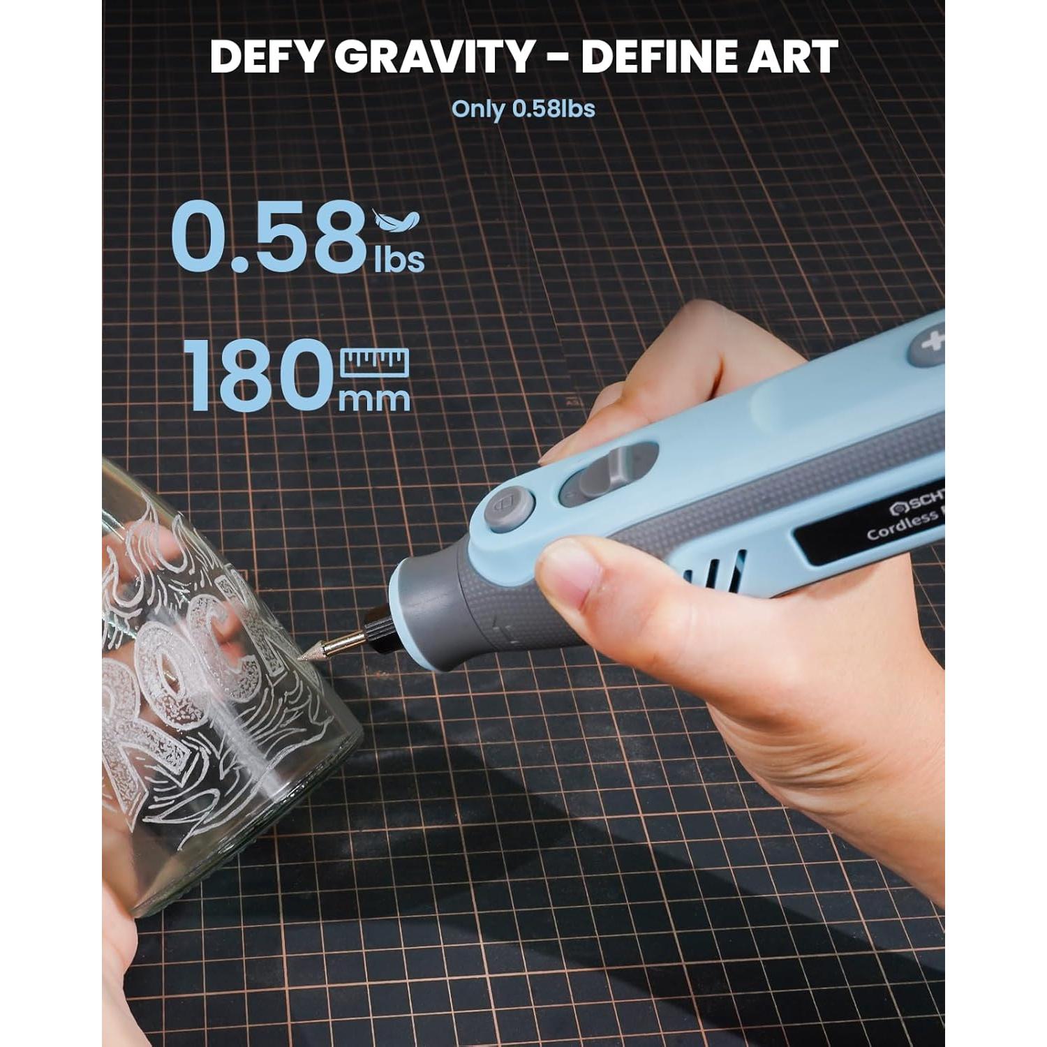 Herramienta Rotativa Inalámbrica SCHTUMPA 4V 25000 RPM 25 Accesorios