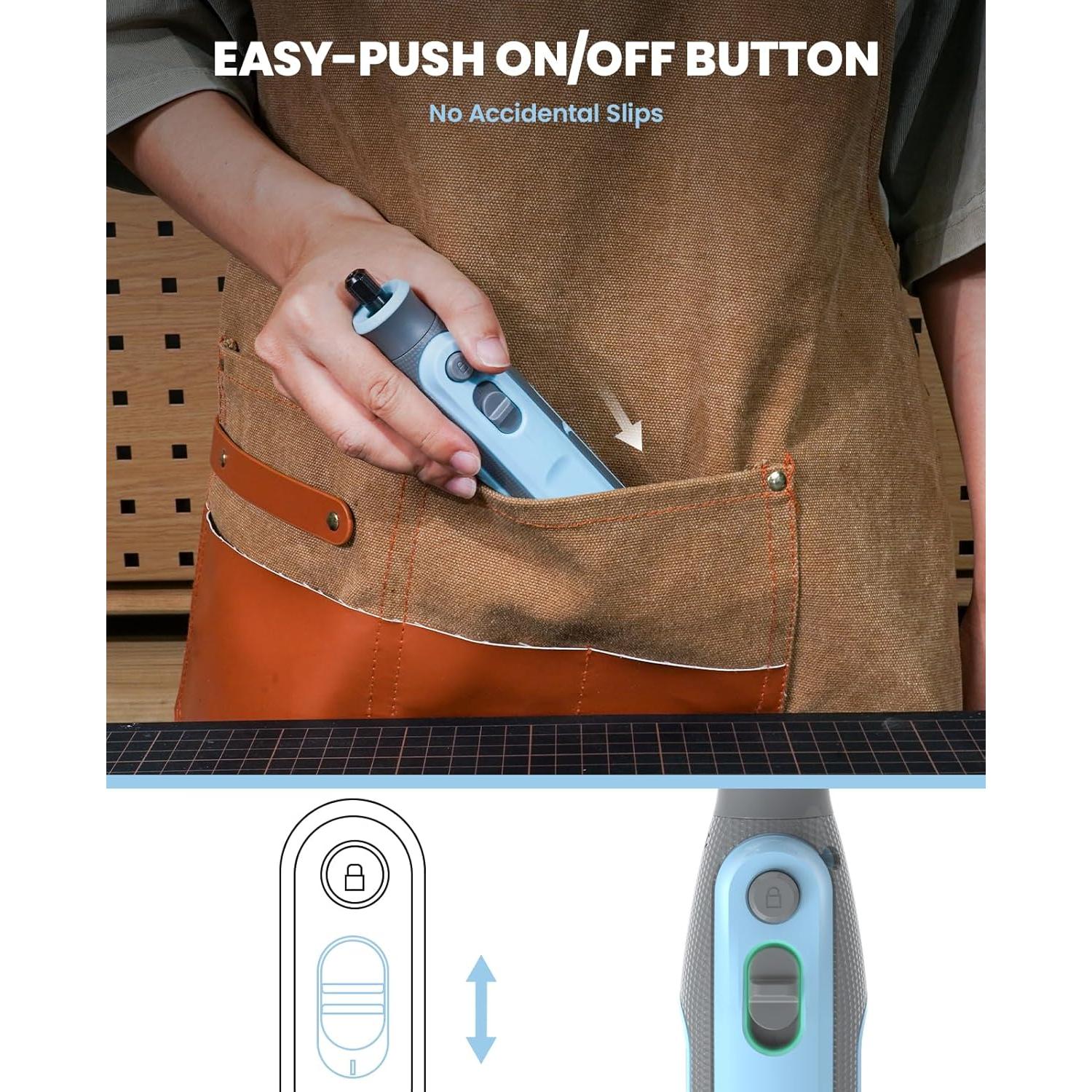 Herramienta Rotativa Inalámbrica SCHTUMPA 4V 25000 RPM 25 Accesorios