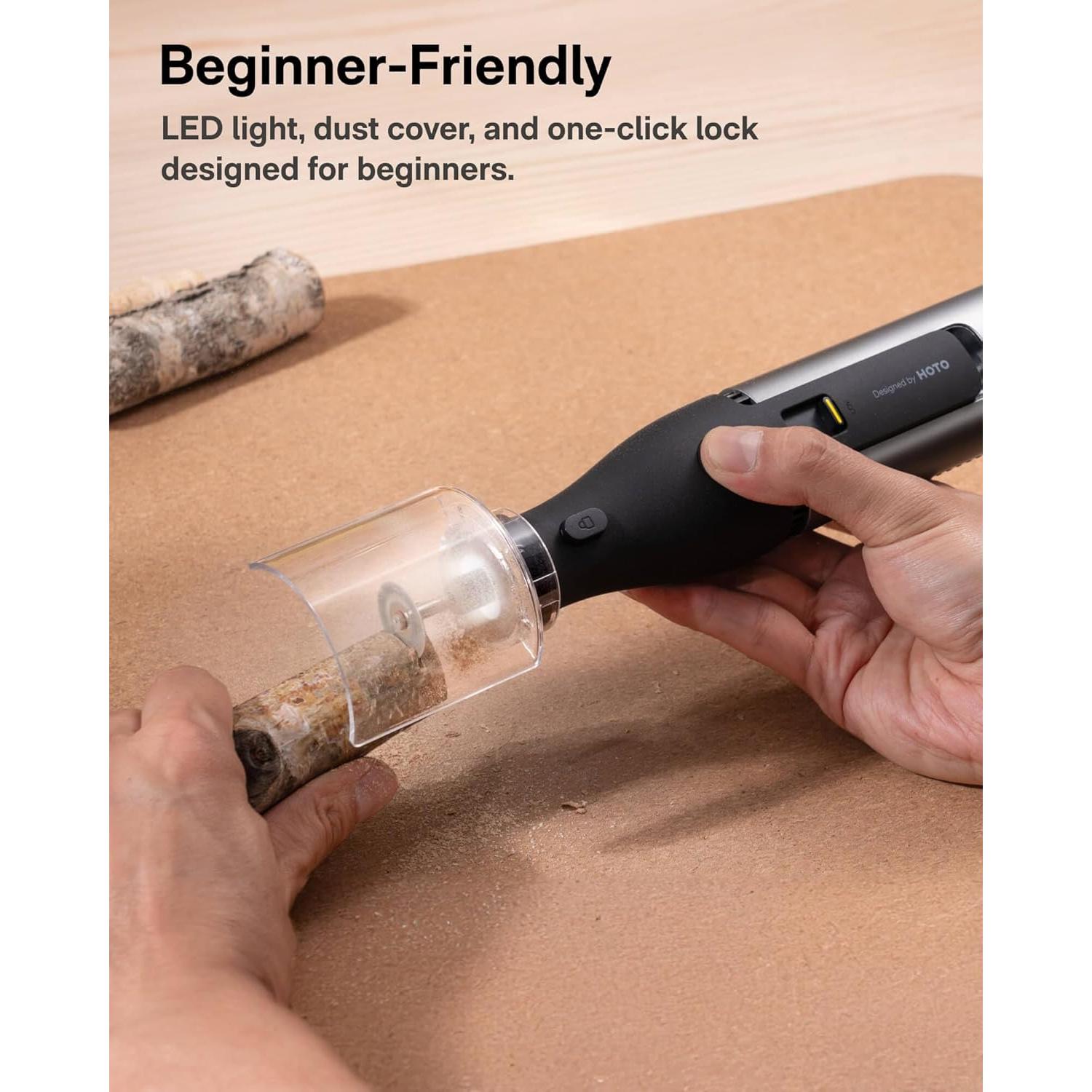 HOTO Herramienta Rotativa Inalámbrica 12V Pro 35000RPM 37 Acc.