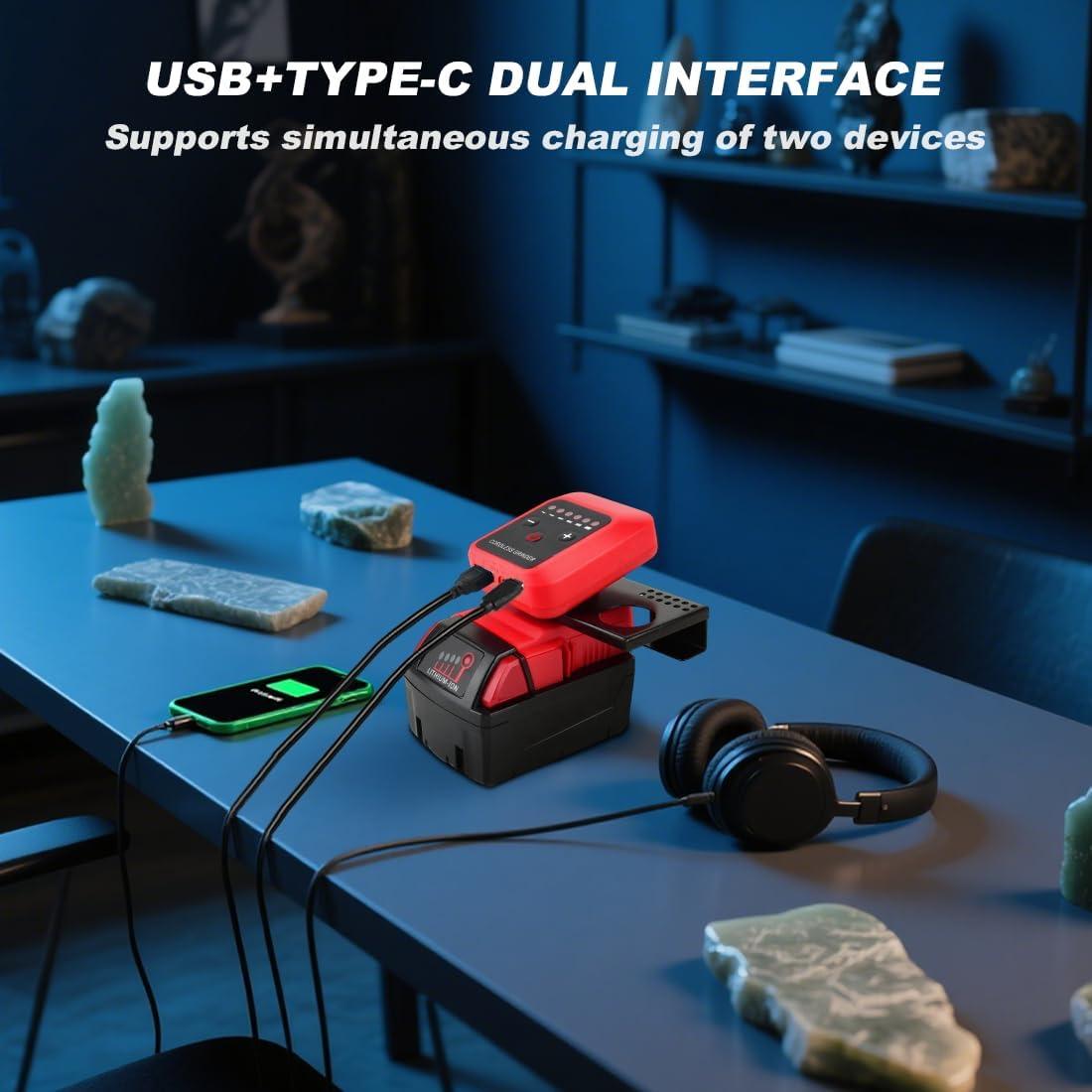 Kit de Herramienta Rotativa Inalámbrica AUTOJARE 6 Velocidades 24 Accesorios