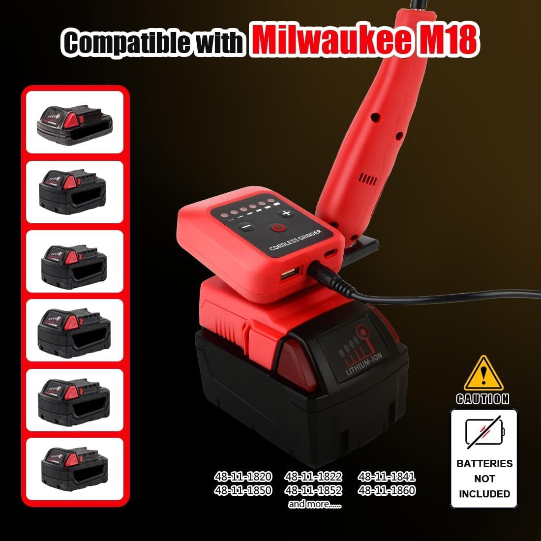 Kit de Herramienta Rotativa Inalámbrica AUTOJARE 6 Velocidades 24 Accesorios