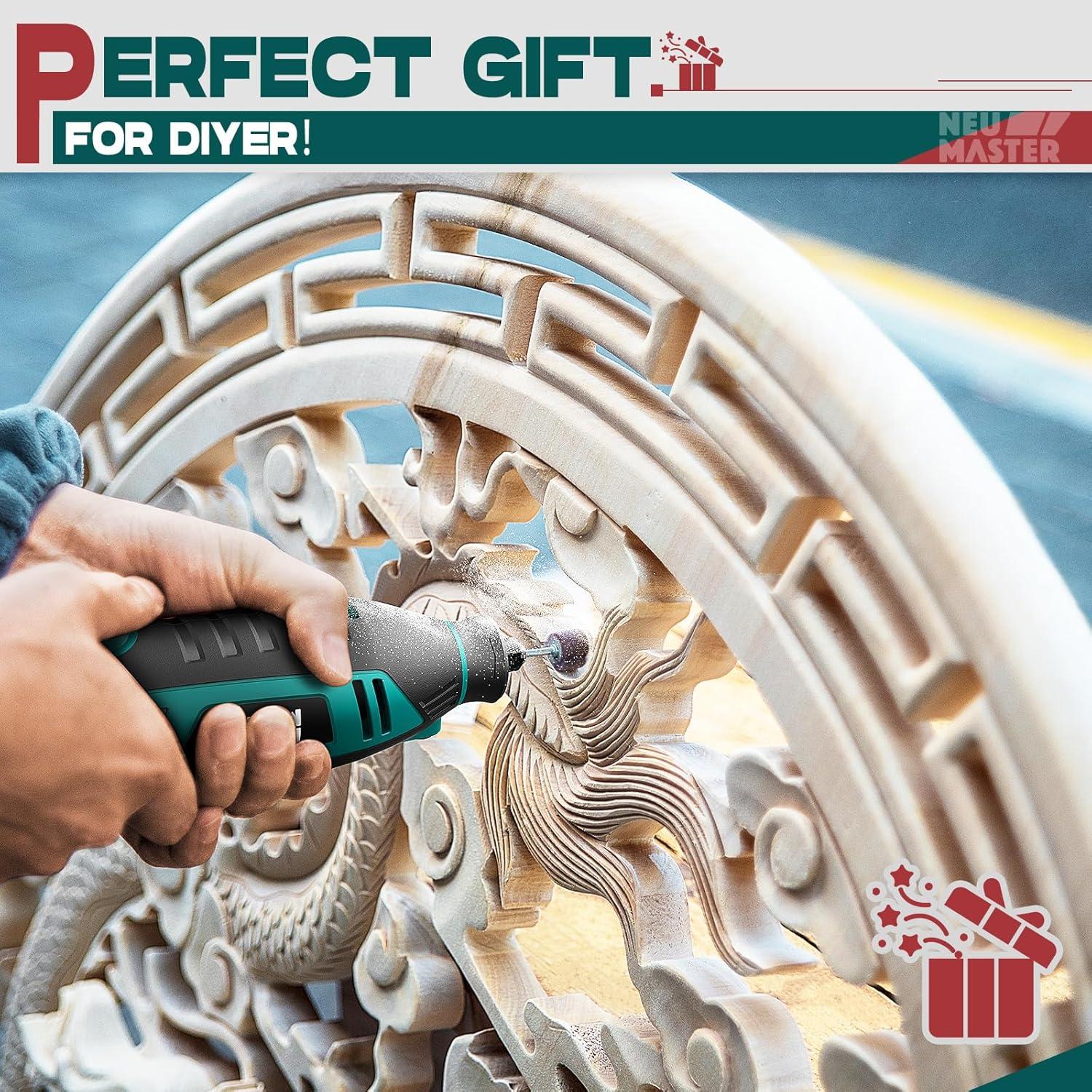 Kit de Herramienta Rotativa NEU MASTER 180W 160 Accesorios