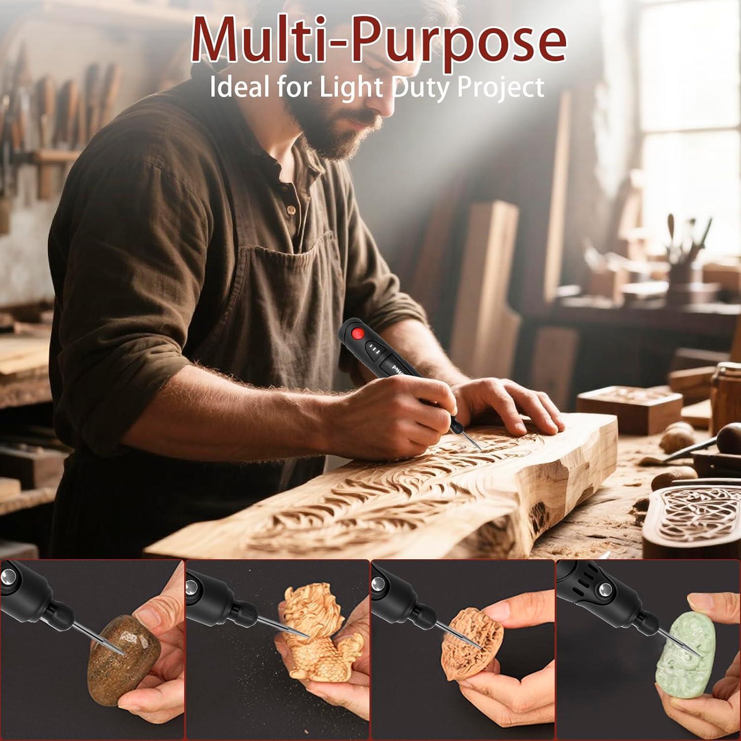 Mini Kit Herramienta Rotativa Inalámbrica DerHed 82 Accesorios