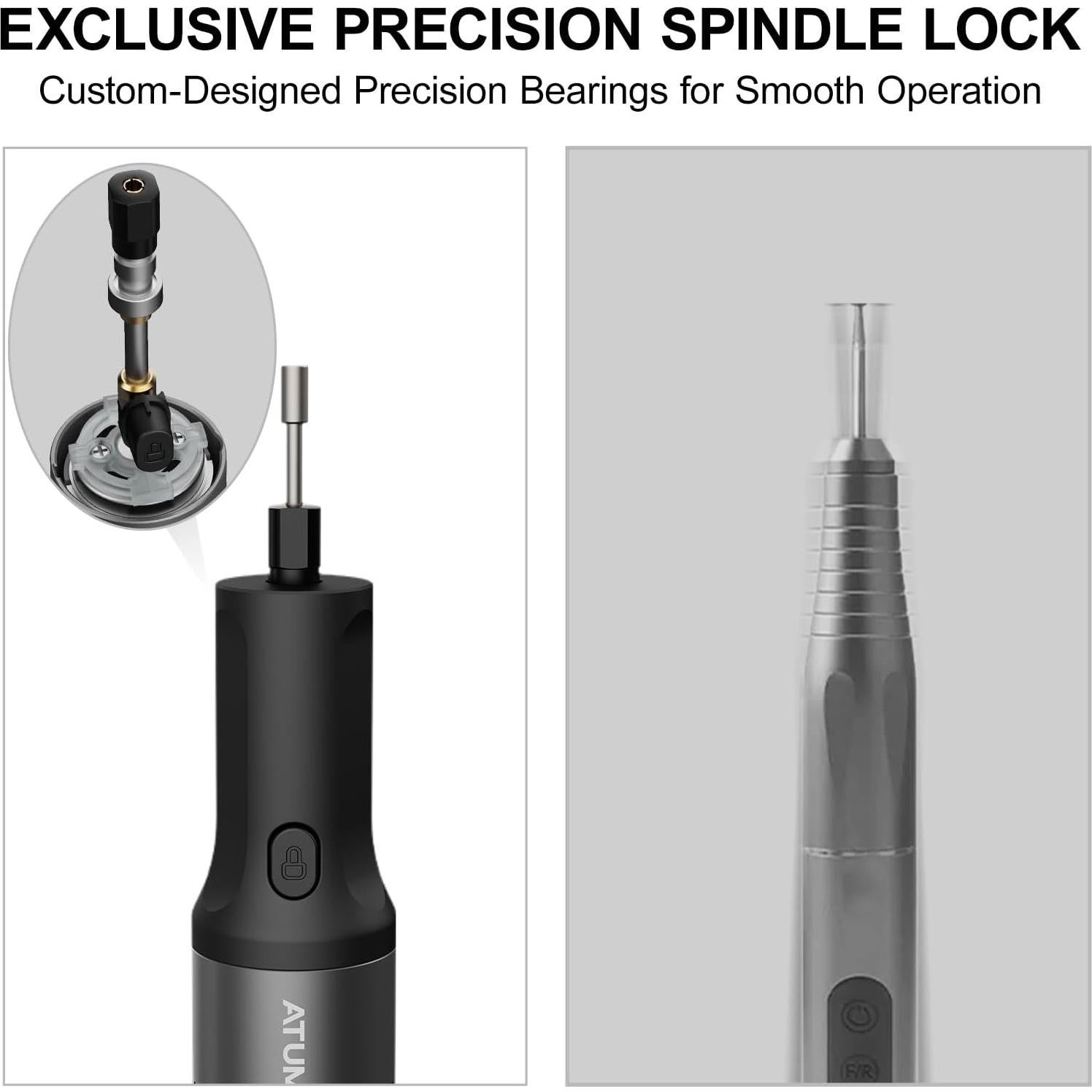 Kit de Herramienta Rotativa Inalámbrica ATuMan EP2 7.2V 42 Accesorios