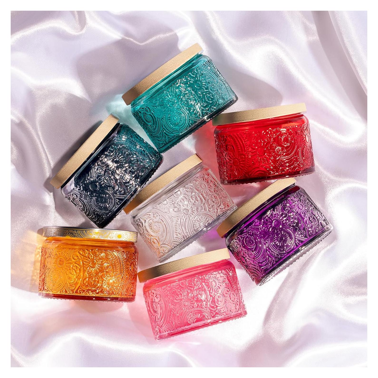 Tarros de Vela de Vidrio Art Secret 18-Pack 120ml Multicolor