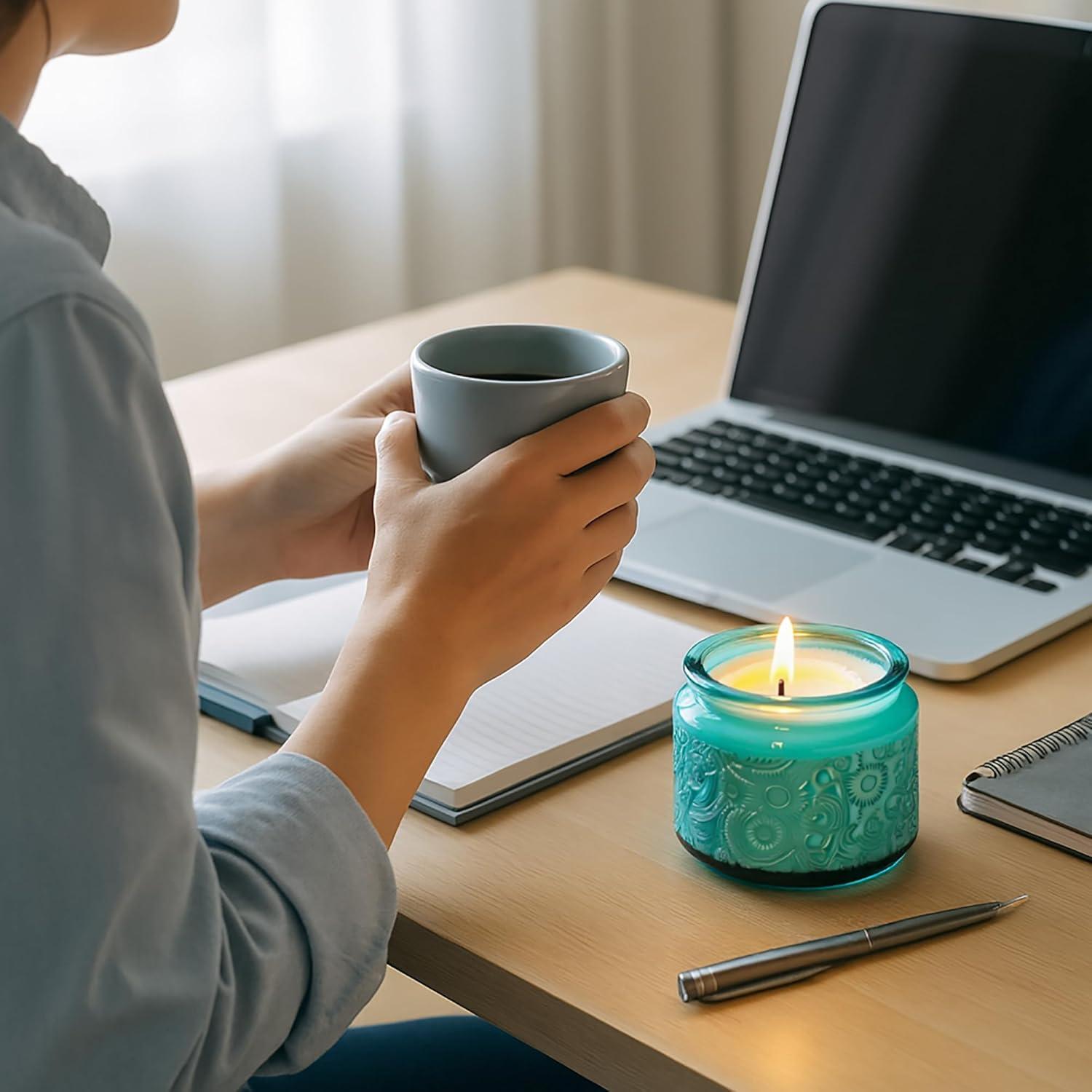 Tarros de Vela de Vidrio Art Secret 18-Pack 120ml Multicolor