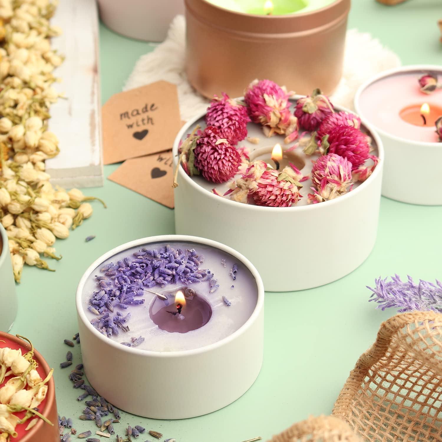 Kit de Fabricación de Velas de Soja CraftBud - 50 Piezas