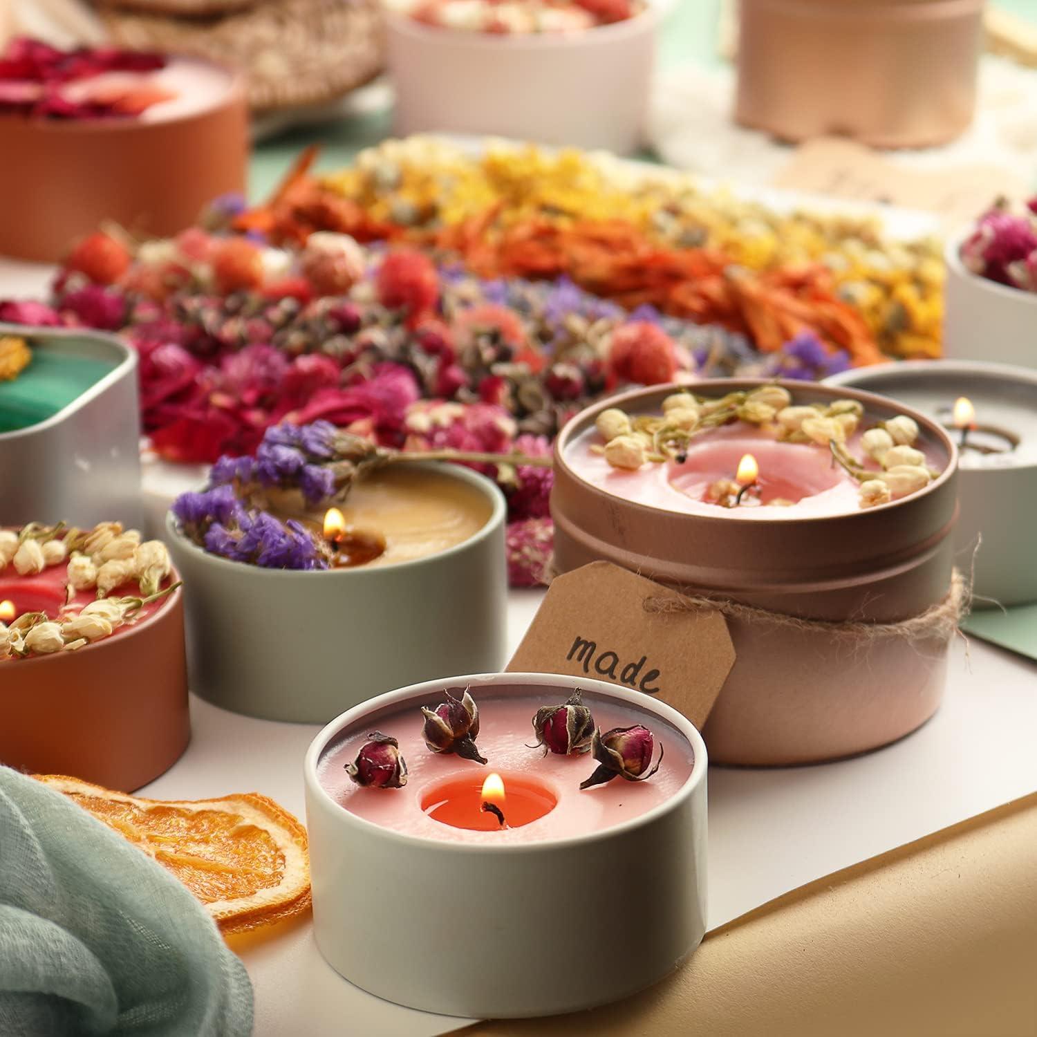 Kit de Fabricación de Velas de Soja CraftBud - 50 Piezas