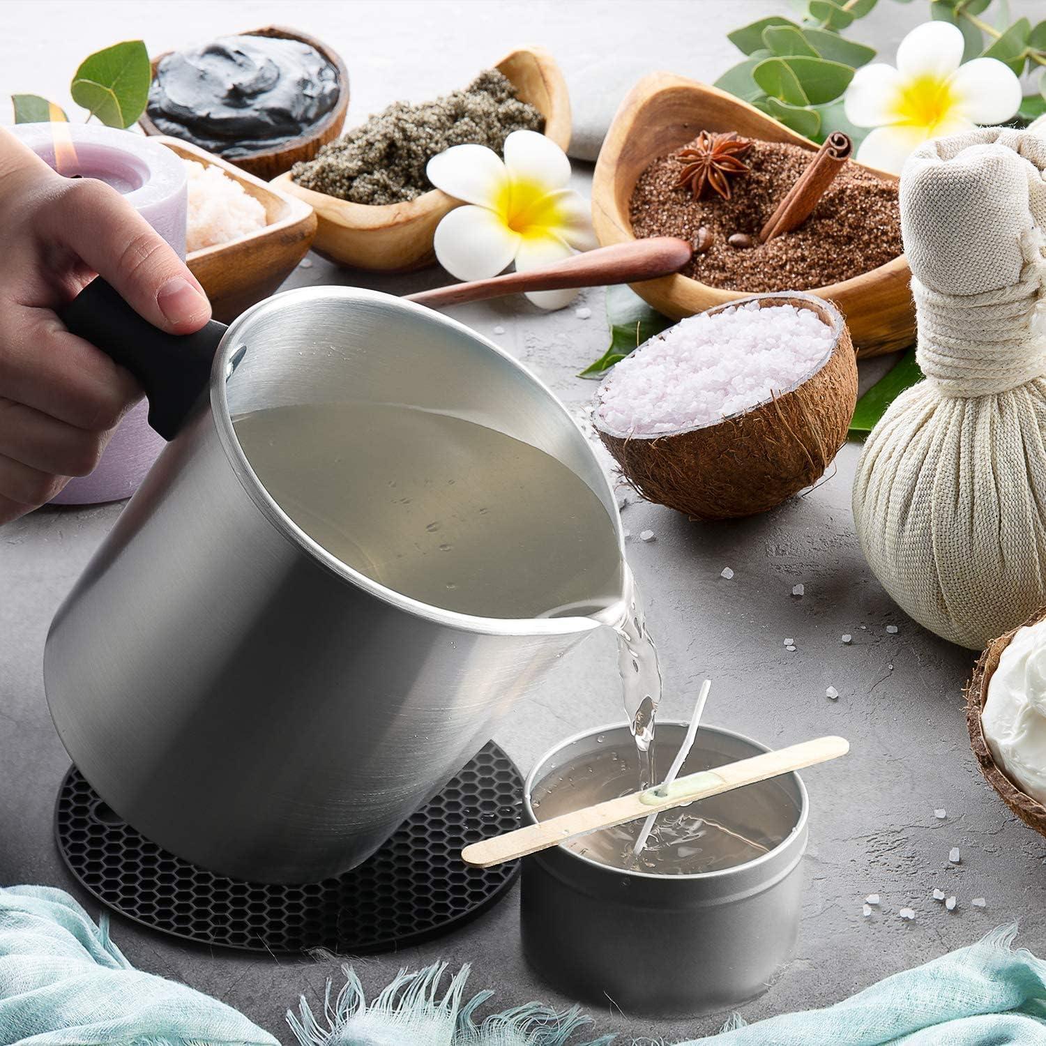 Kit de Fabricación de Velas de Soja CraftBud - 50 Piezas