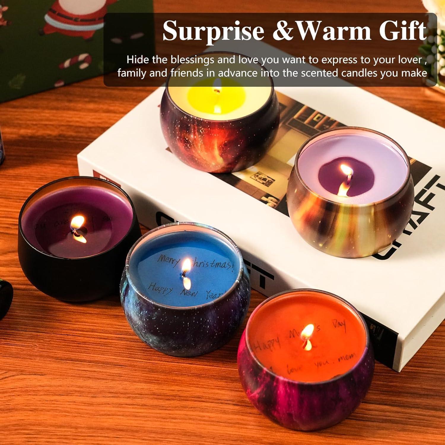 Kit de Fabricación de Velas DANIAU para Adultos - Olla LED 500ml