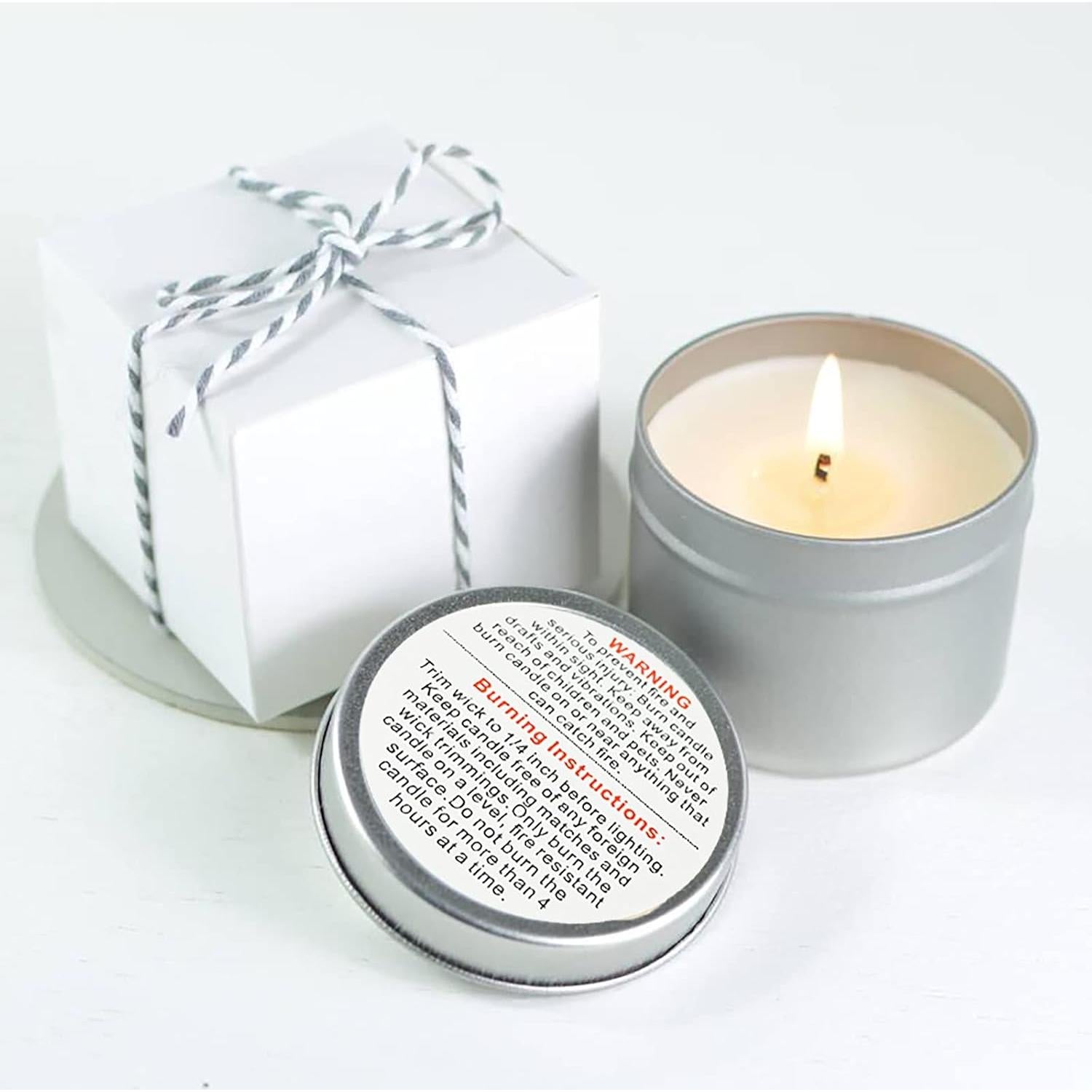 Etiquetas de Advertencia para Velas FuraHa 720 Piezas 5.08 cm