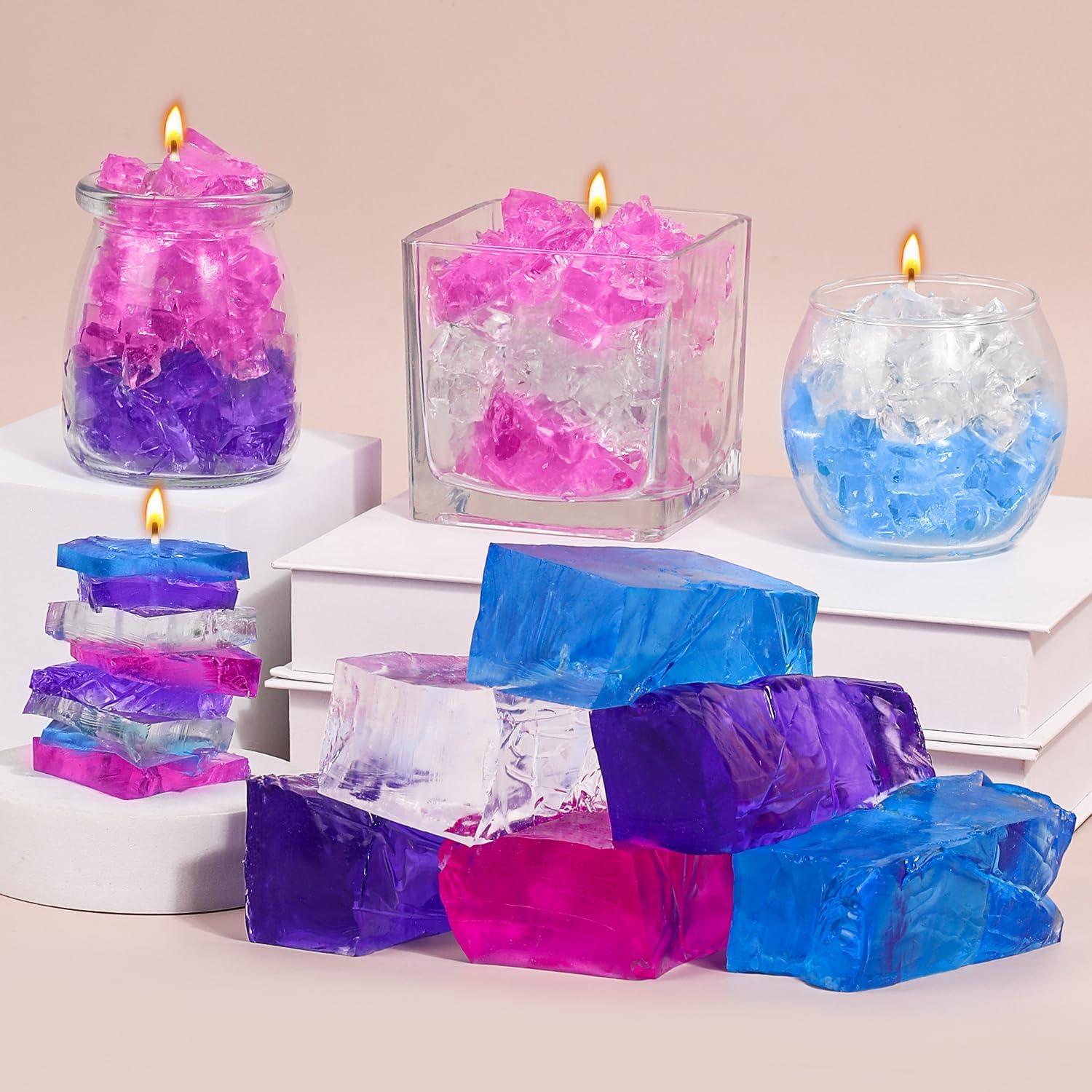 Cera de Gel Clara 1.65 kg Blingfun para Velas DIY