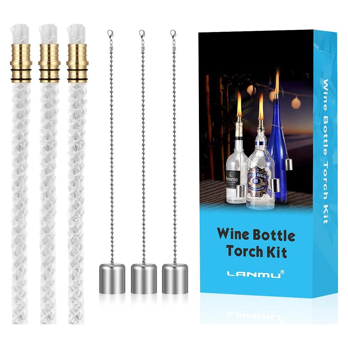 Kit de Mechas para Antorchas LANMU - 3 Piezas 35.56 cm