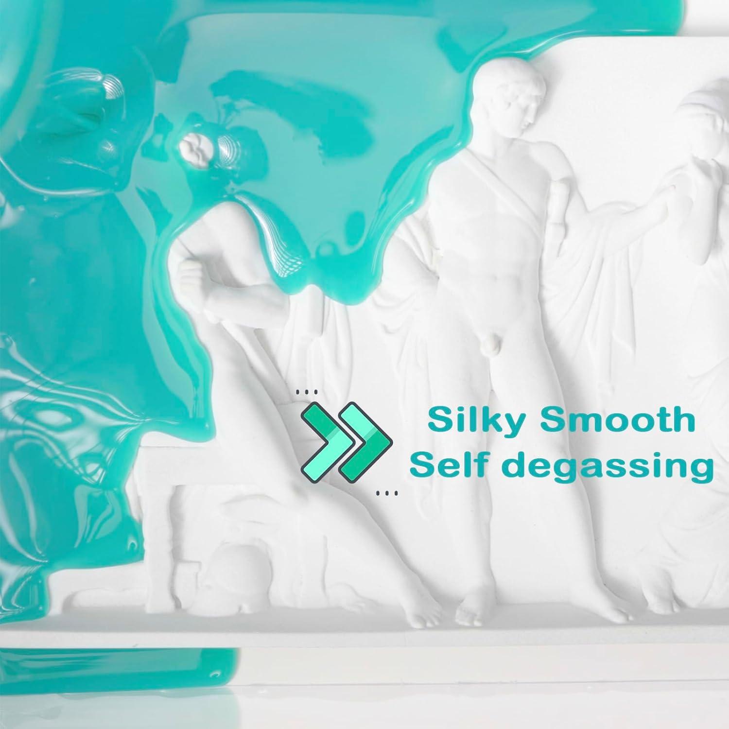 Kit de Moldes de Silicona BBDINO 600 g Verde Jade 1:1