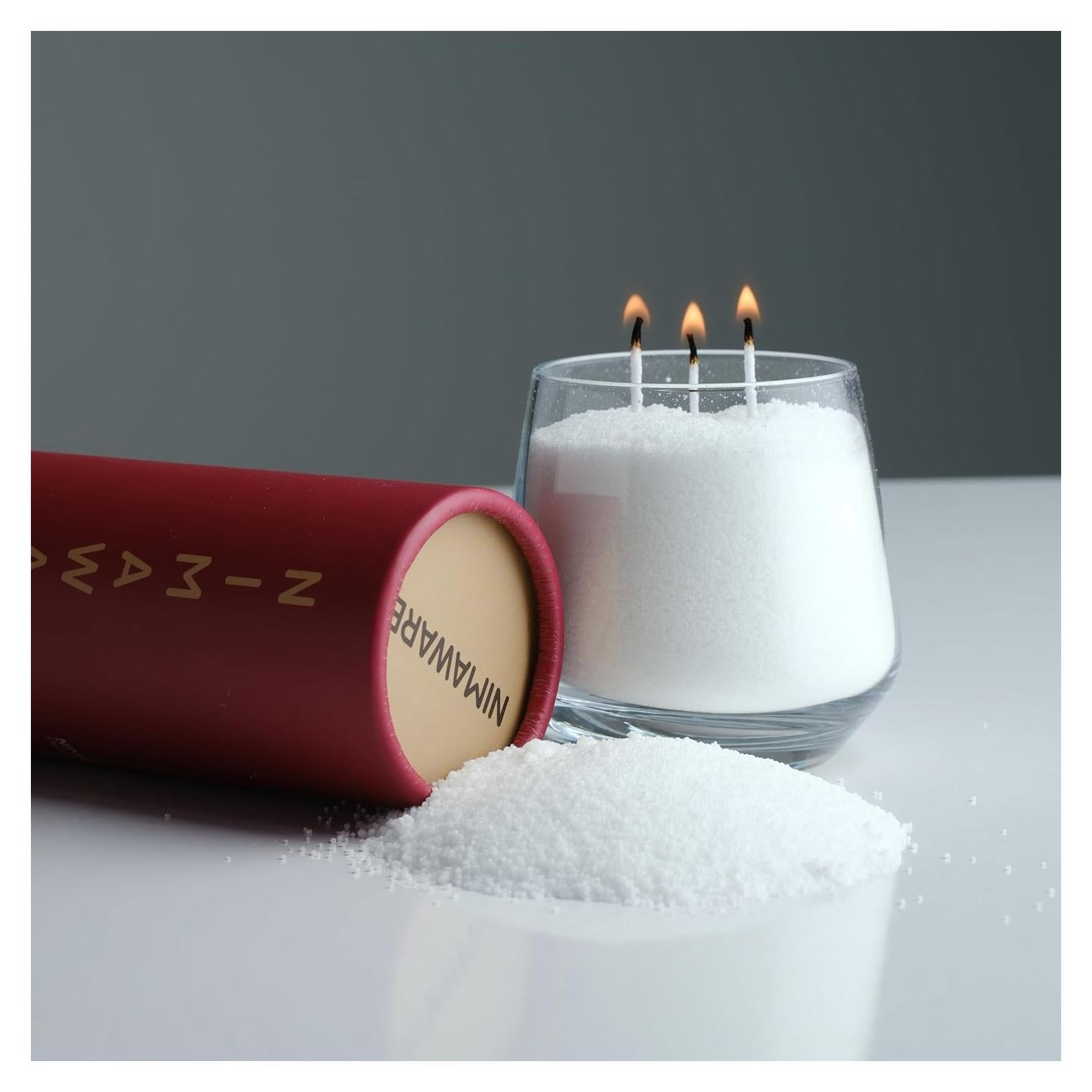 Kit de Velas de Arena Perlada Nimaware - 30 Mechas, 249.5 g