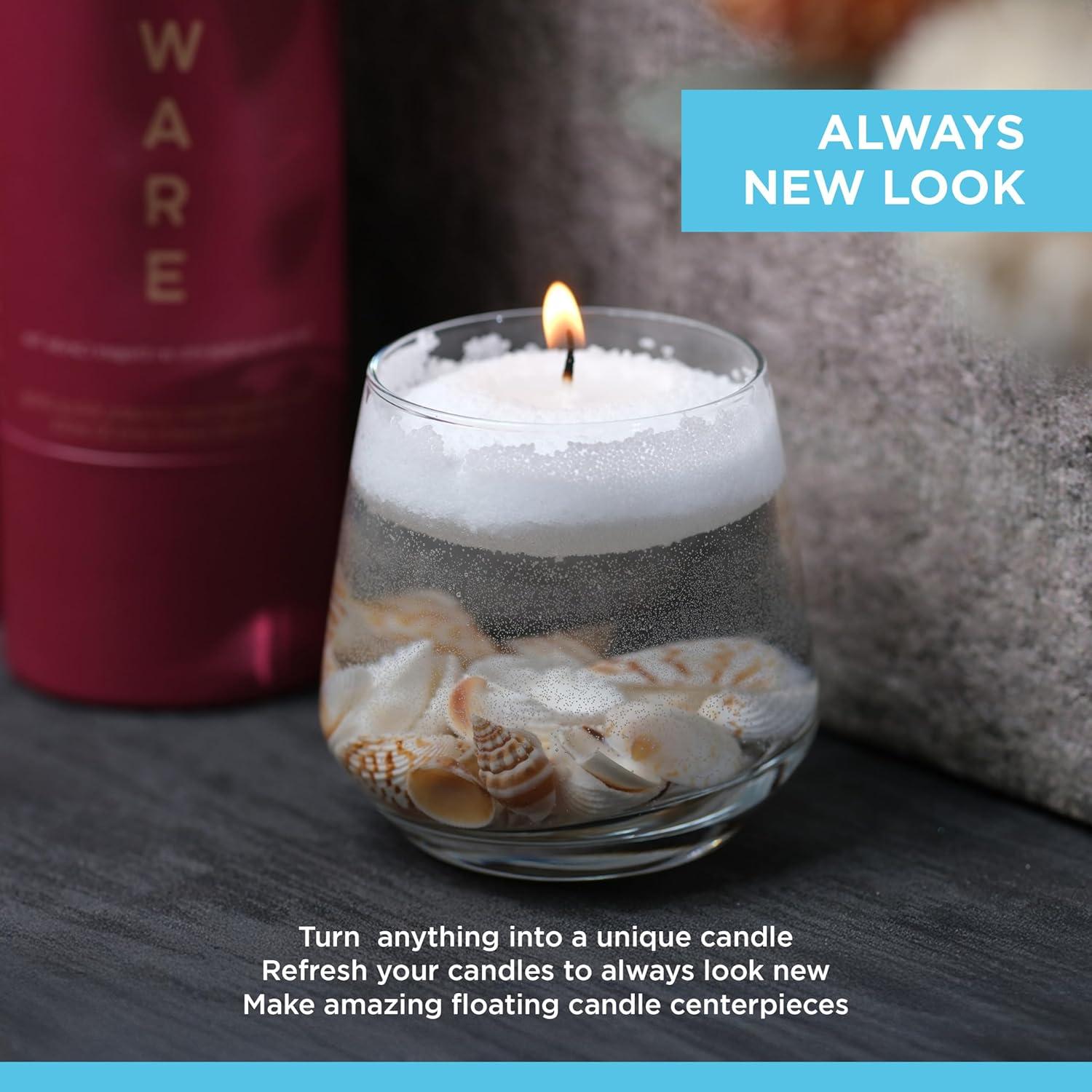 Kit de Velas de Arena Perlada Nimaware - 30 Mechas, 249.5 g