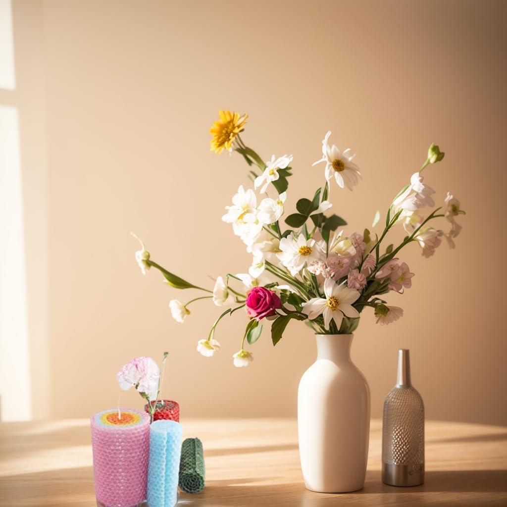 Kit de Velas DIY de Cera de Abejas XIANGZHU - 20 Piezas