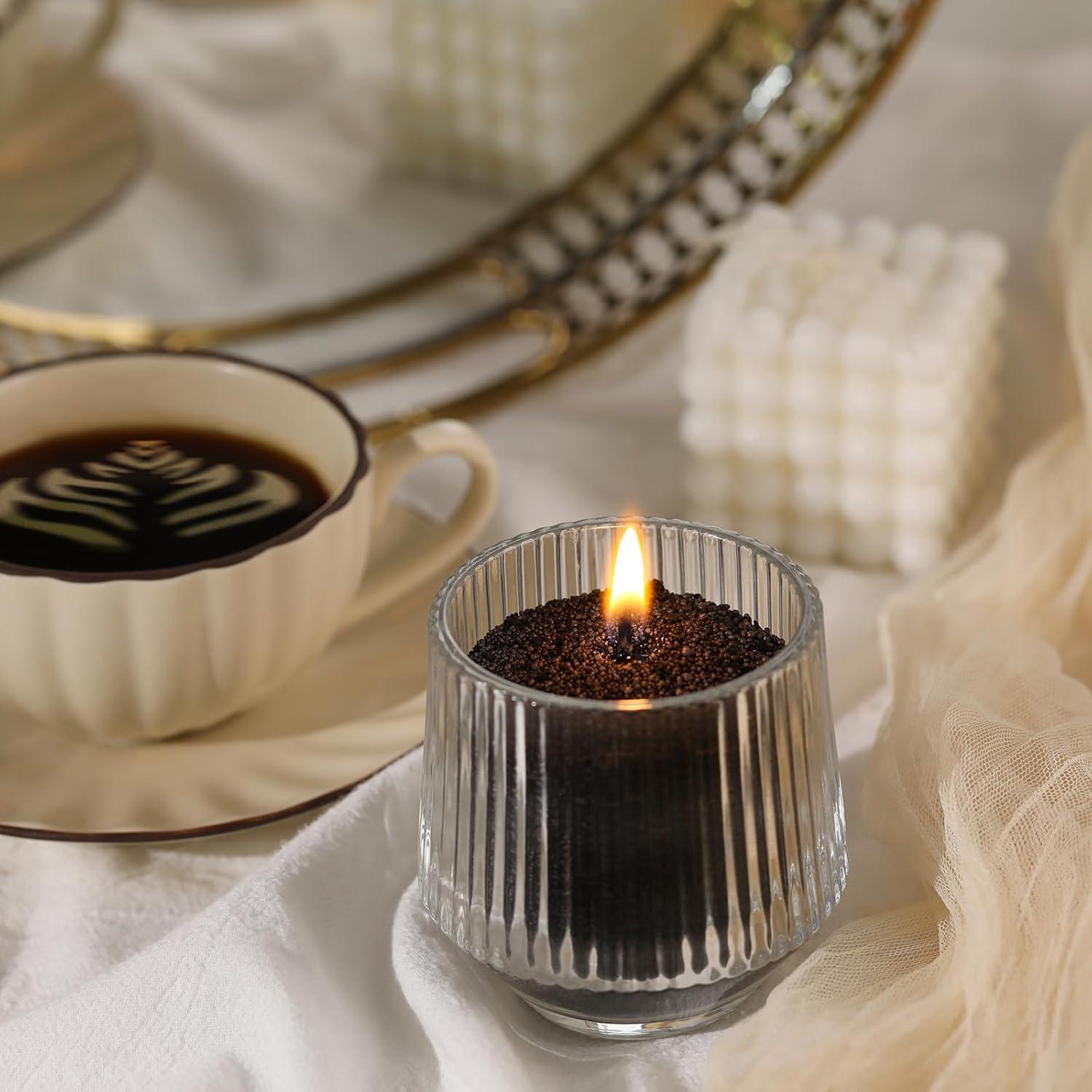 Kit de Fabricación de Velas de Arena Negra REISEN - 1kg, 10 Mechas