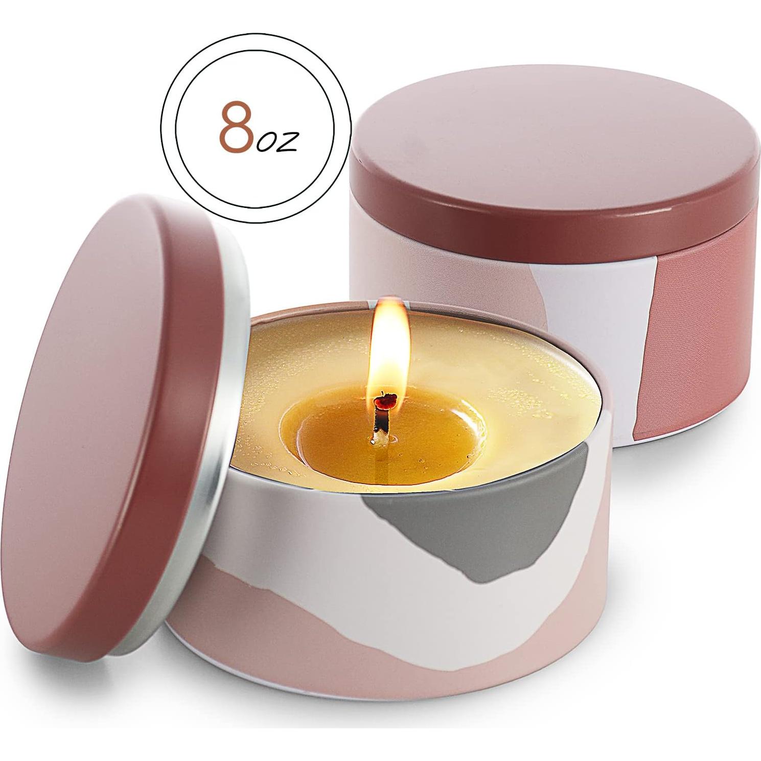 Tarros de Velas Hearth & Harbor - 12 Piezas 226.8g DIY