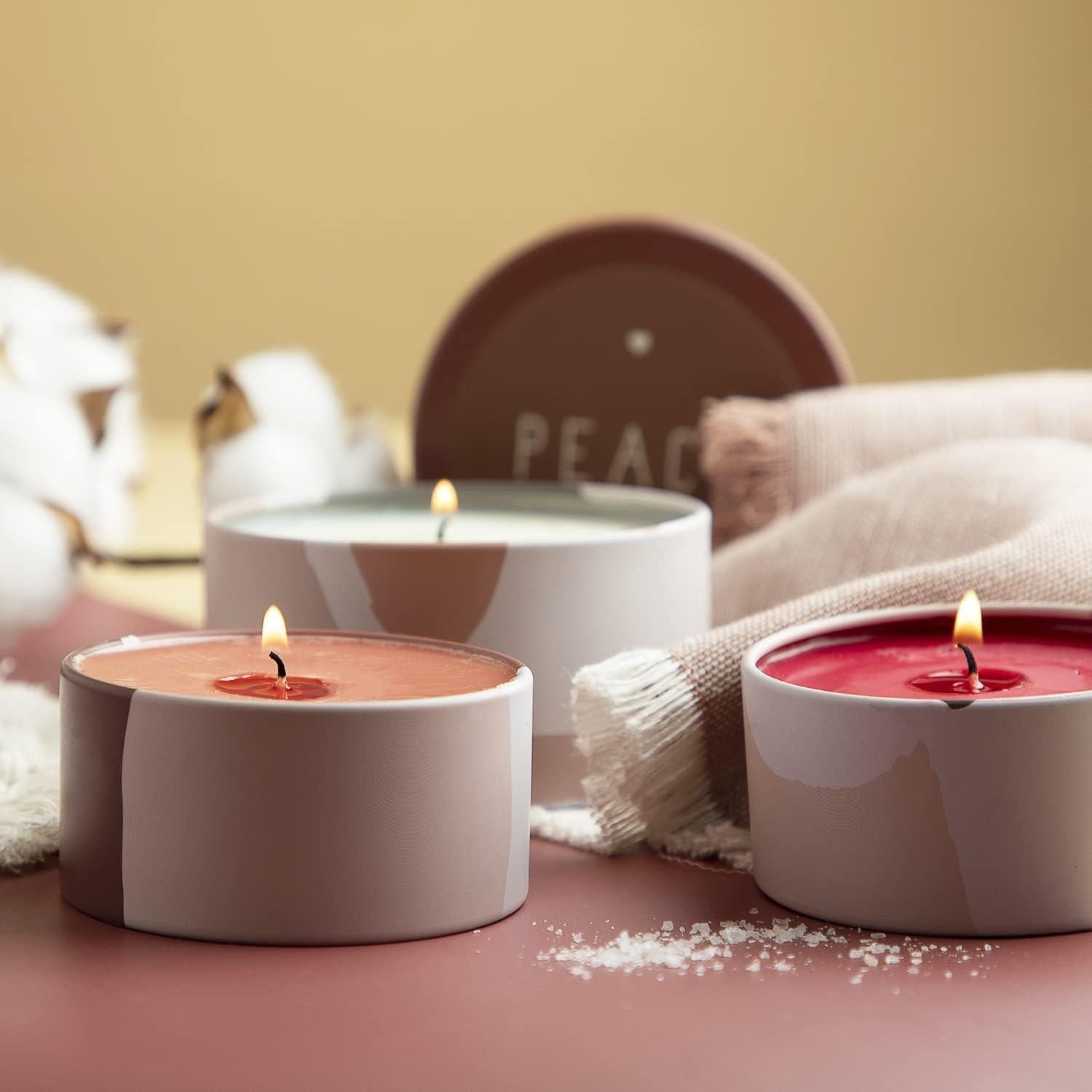 Tarros de Velas Hearth & Harbor - 12 Piezas 226.8g DIY