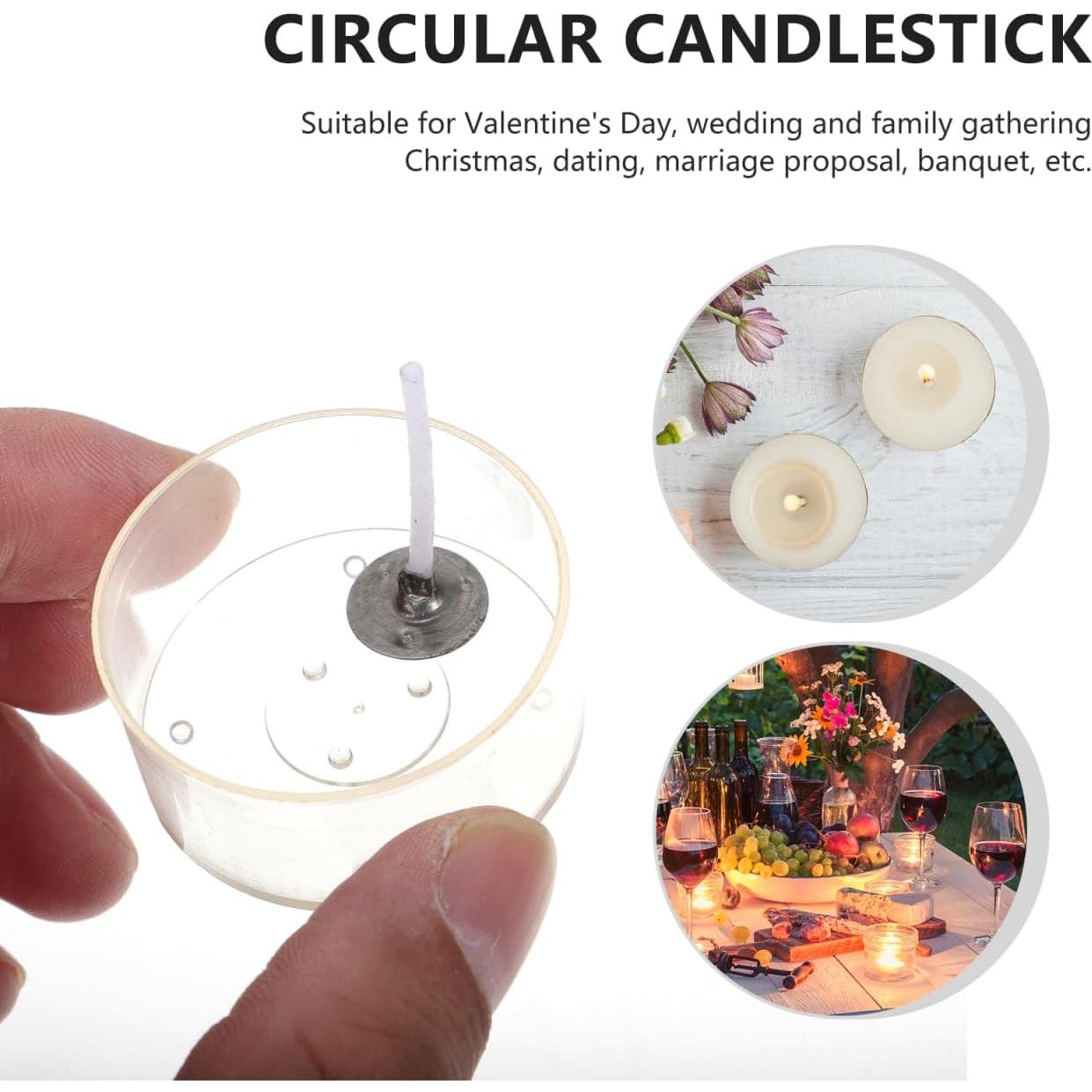 Kit de Fabricación de Velas Votivas VILLCASE 220 Piezas