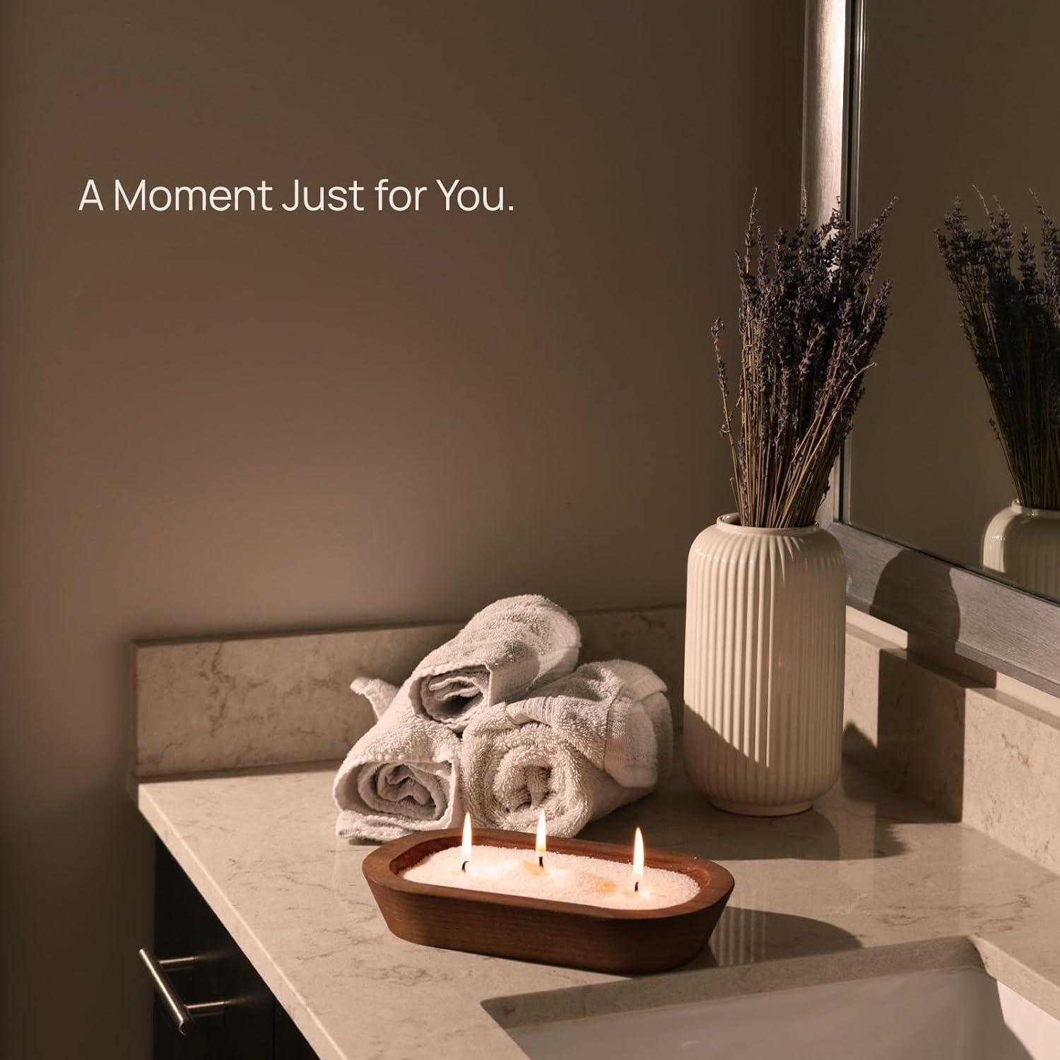 Kit de Velas Perladas Tula 500g - Cera a Base de Plantas