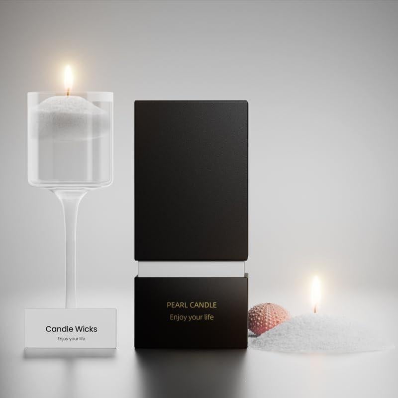 Kit de Velas DIY GrusoSP con Tazón de Madera y 30 Mechas