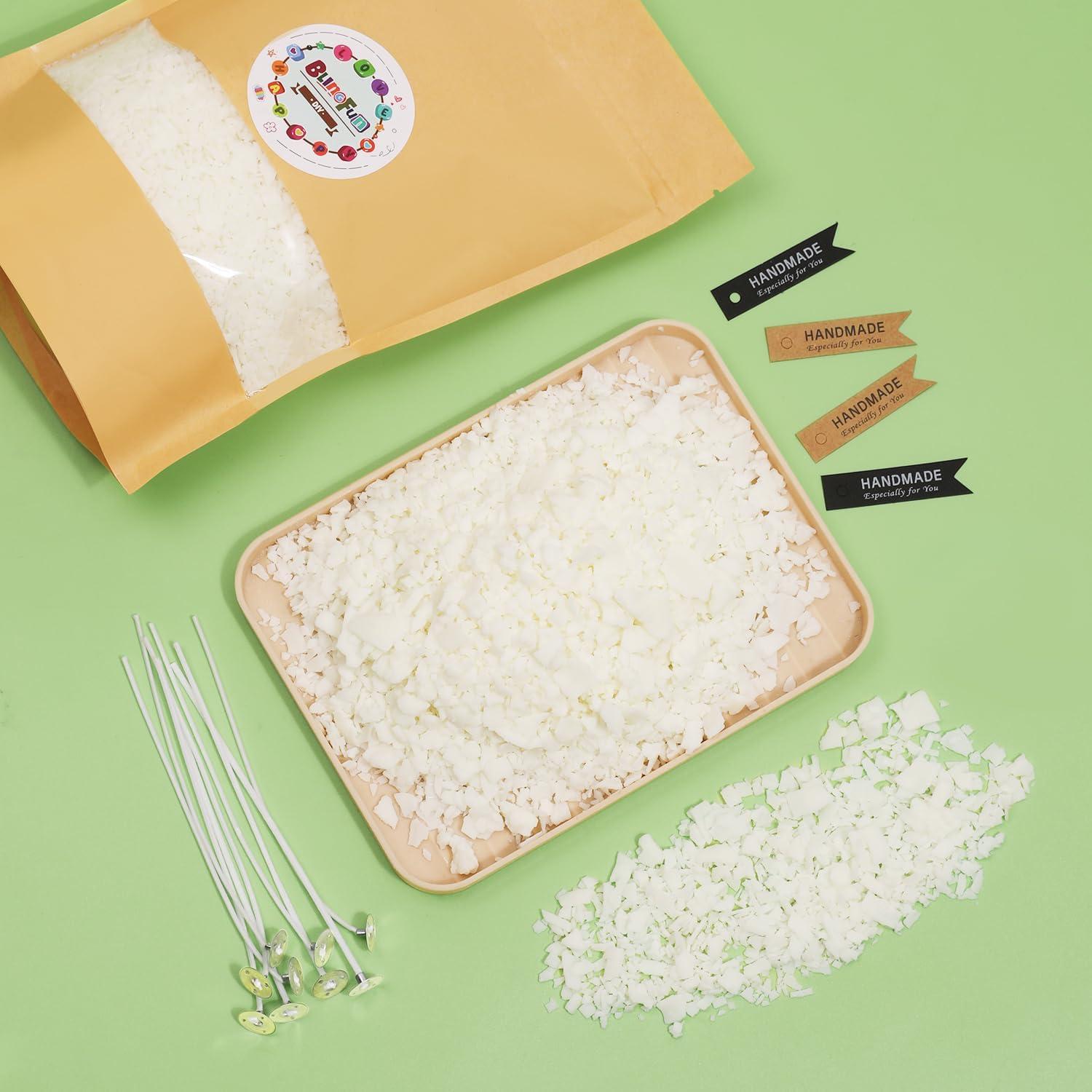 Kit de Fabricación de Velas Blingfun - 0.91 kg Cera Soja DIY