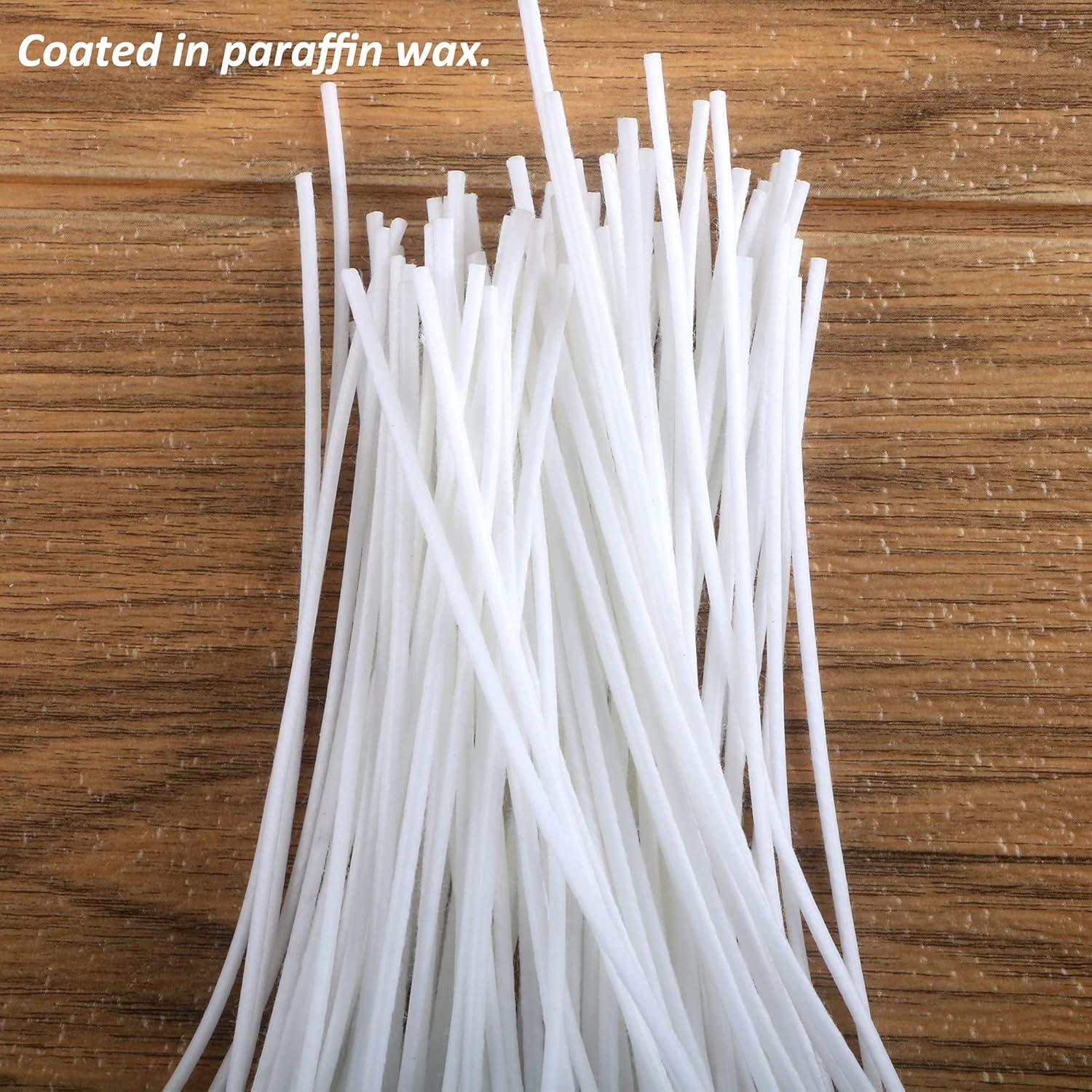 Kit para Hacer Velas MILIVIXAY 300pcs Mechas Algodón 8.9-20.3cm