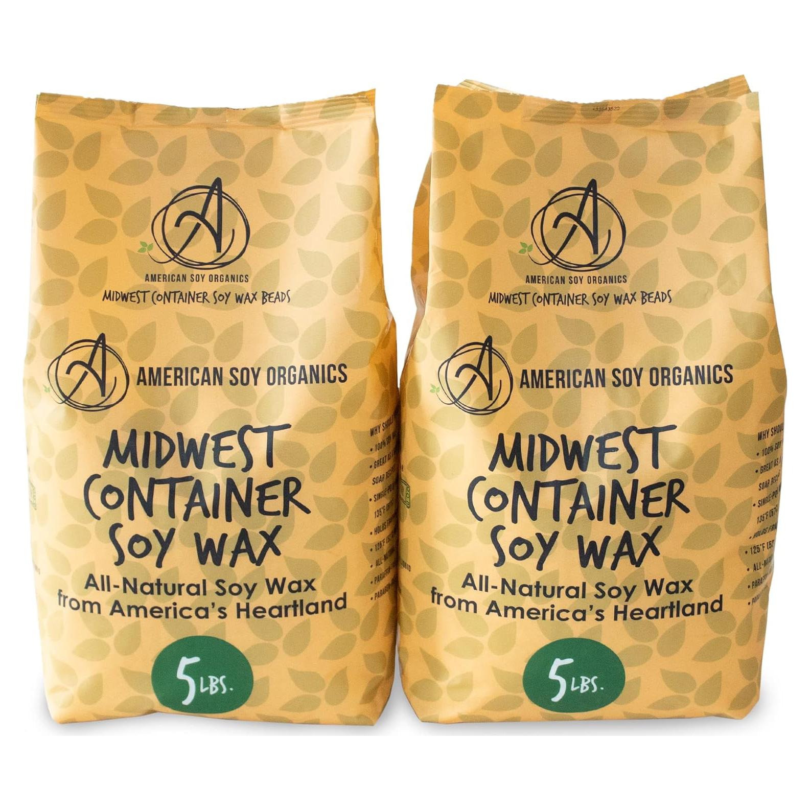 Cera de Soja en Granos American Soy 4.54 kg para Velas