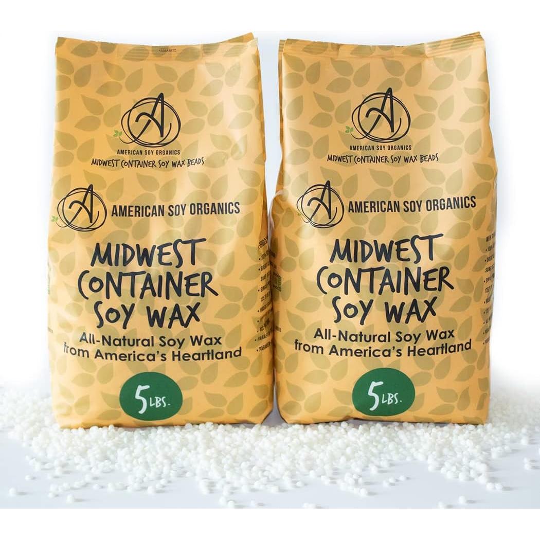 Cera de Soja en Granos American Soy 4.54 kg para Velas