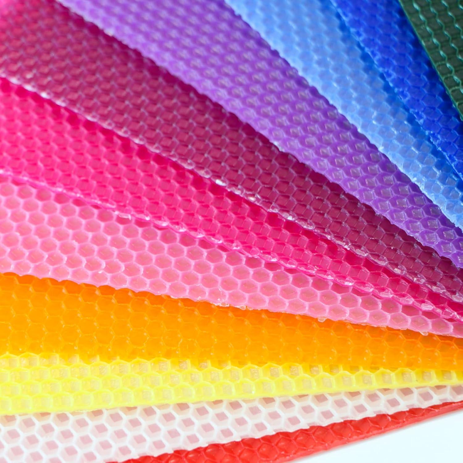 Kit de Velas de Cera de Abeja Bingfuego para Niños - 12 Hojas