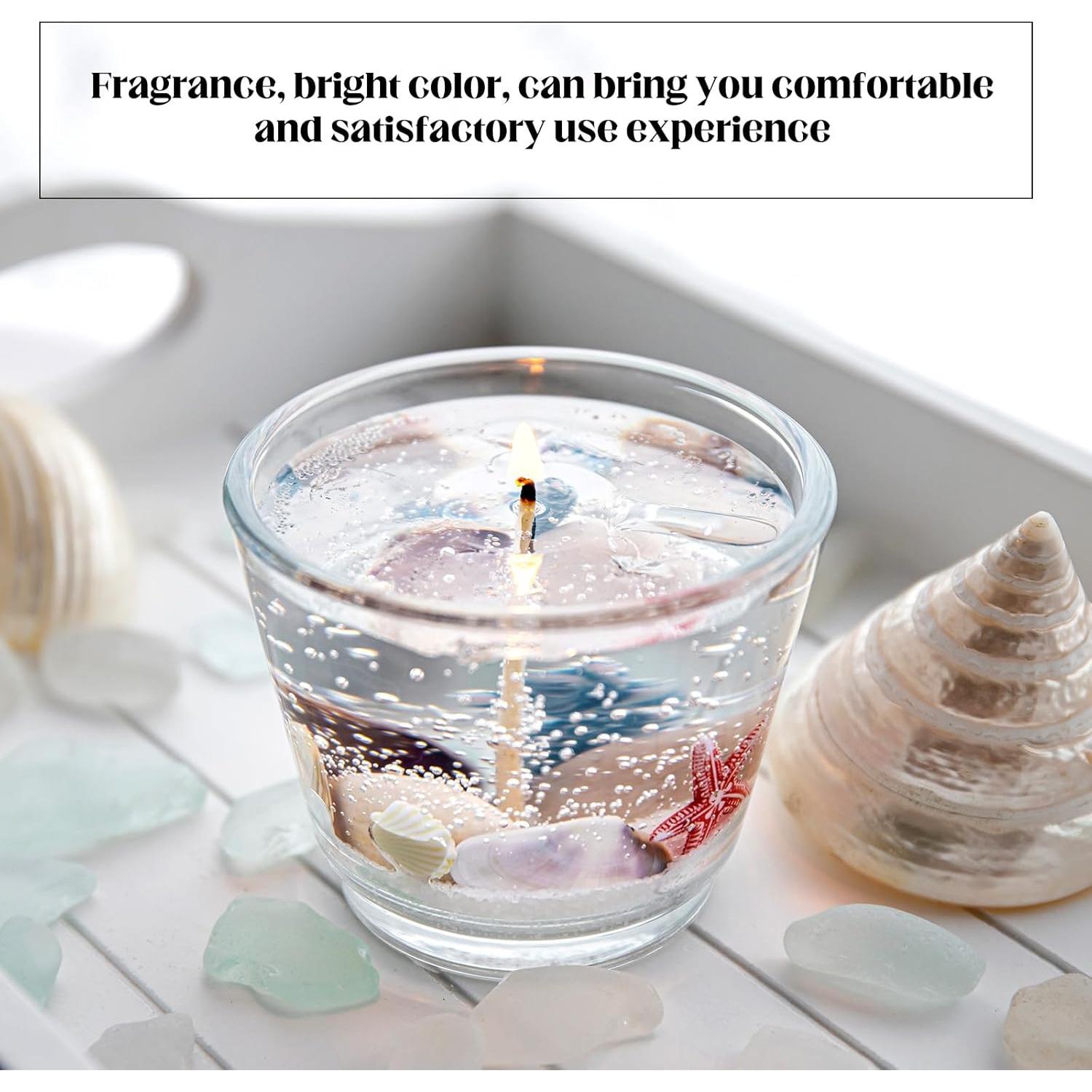 Cera de Vela Transparente Heigble 1.5 kg + 100 Mechas y Etiquetas